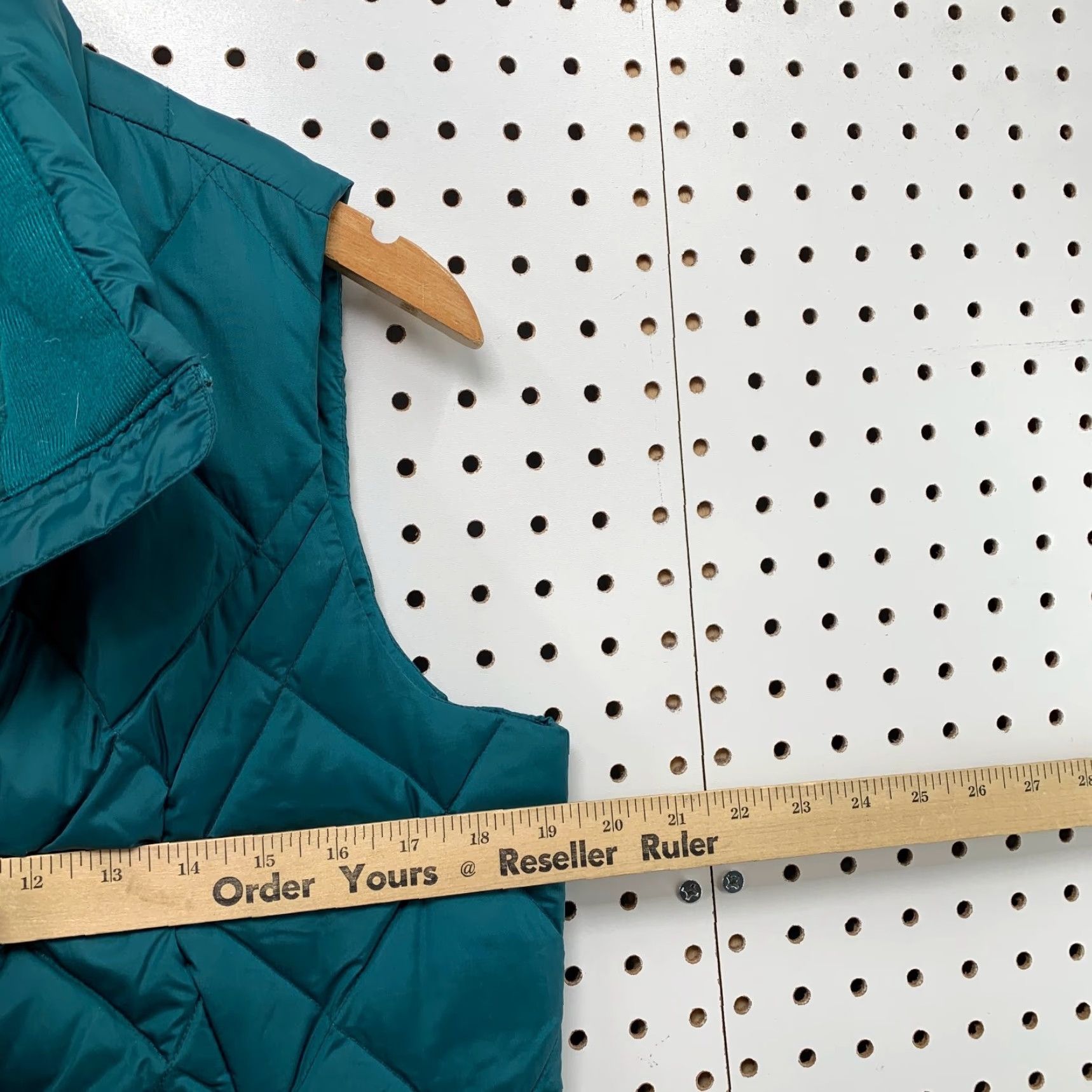 Eddie Bauer Eddie Bauer Premium Down Vest Womens M Teal Quilted Outdoor VEST Womens Medium Teal Quilted Down Vest Eddie Bauer Size M / US 6-8 / IT 42-44 - 7 Thumbnail