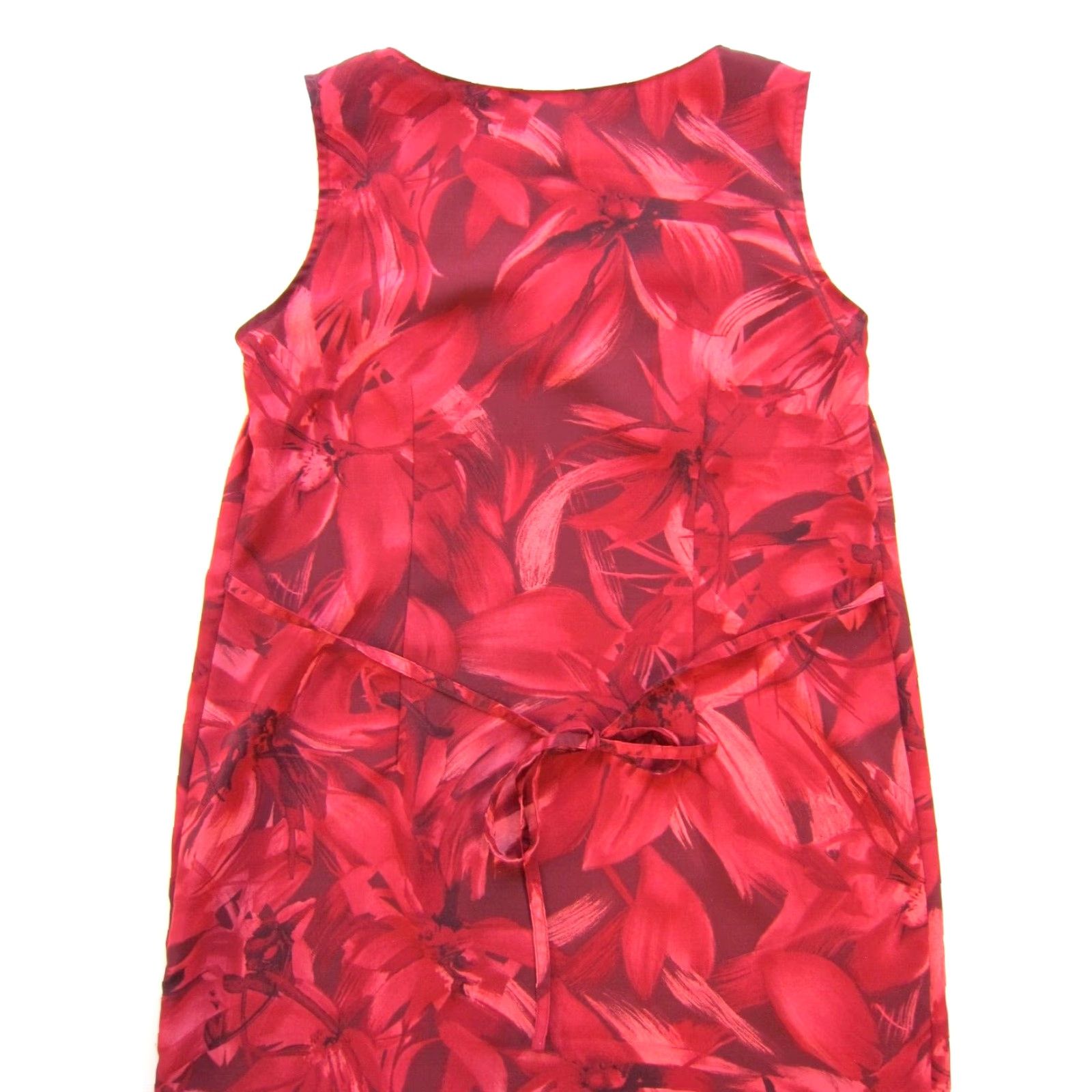 Vintage VINTAGE Norton Mcnaughton Pink Floral Sleeveless Long Maxi Tank Dress PM Size M / US 6-8 / IT 42-44 - 5 Thumbnail