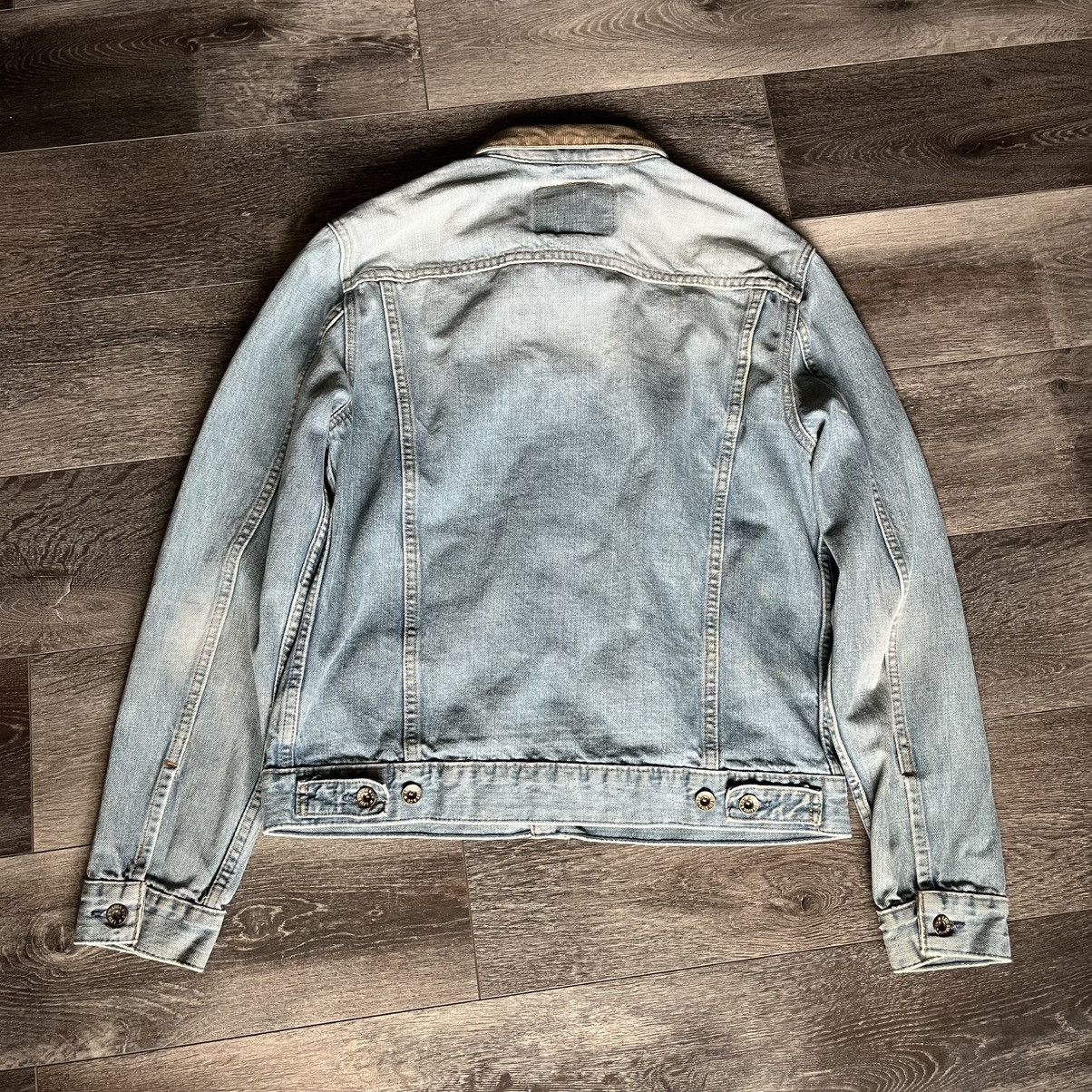 Levi's Vintage 1990s Levi’s 70527-0360 Corduroy Collar Denim Jacket Size US M / EU 48-50 / 2 - 2 Thumbnail