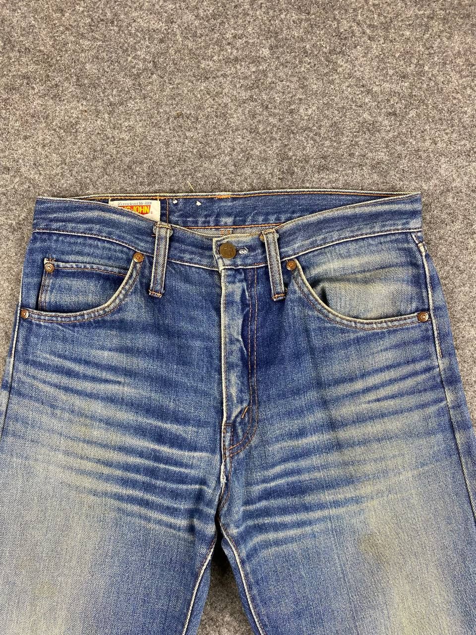 Big John vintage big john big washing denim nice design Size US 31 - 8 Thumbnail