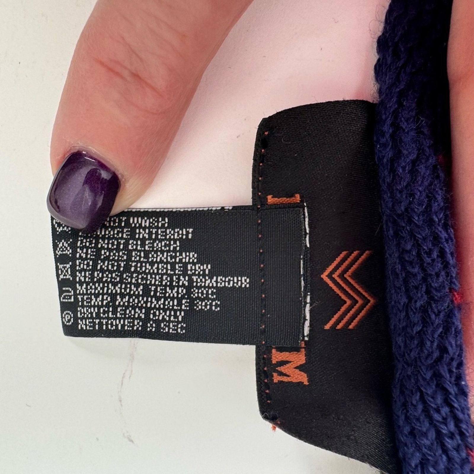Missoni Missoni beautiful flames stitch one size hat and scarf Size ONE SIZE - 5 Thumbnail