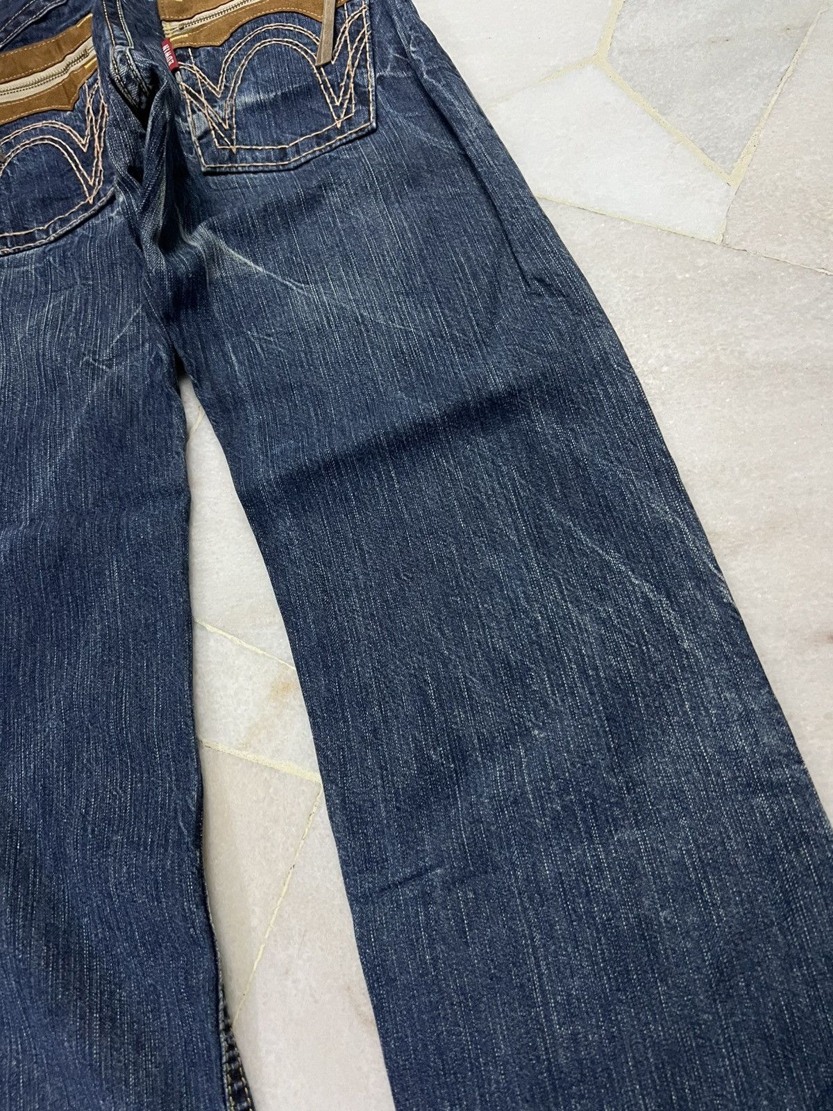 Edwin 💥Rare💥Edwin Exclusive Vintage Buffalo Head Jeans Size US 30 / EU 46 - 13 Thumbnail