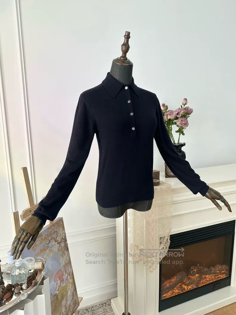 Hermes Hermes Margiela period women's cashmere leisure long-sleev Size M / US 6-8 / IT 42-44 - 3 Thumbnail