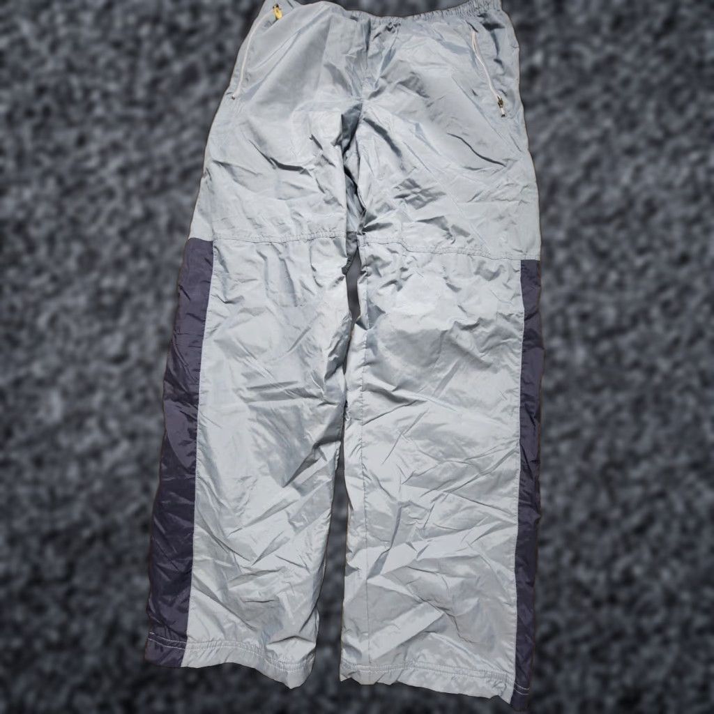 Nike VINTAGE Nike Sport Blue Lined Trackpants Men's Large Basketball Pants Size US 33 - 1 Thumbnail