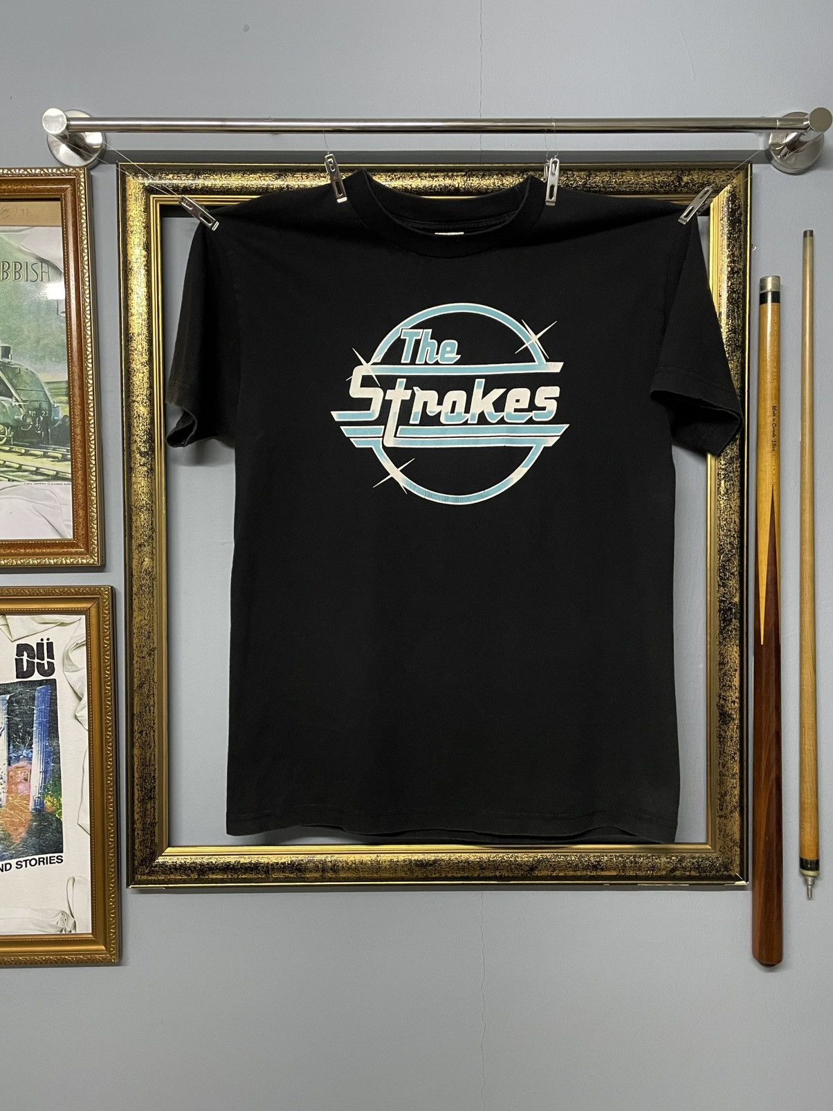Vintage Vintage Original The Strokes American Og Rock Band Logo Tee Size US M / EU 48-50 / 2 - 1 Thumbnail