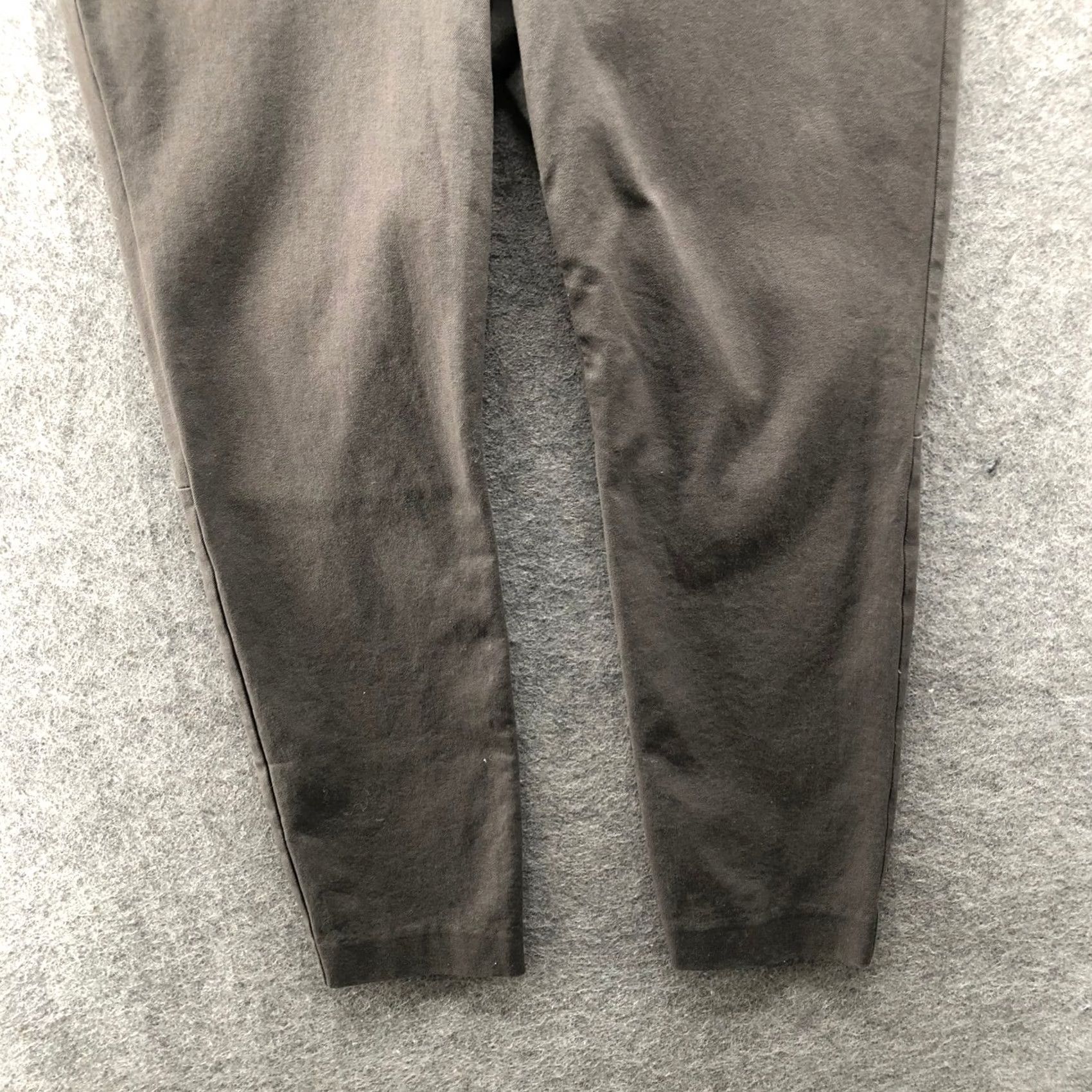 J.Crew J.CREW Winnie Pant Womens 8 Brown Skinny Rise Mid Stretch Cotton Blend Twill Side Zip Pockets Slim Leg Dress Pants - Vintage: No Size 30" / US 8 / IT 44 - 4 Thumbnail