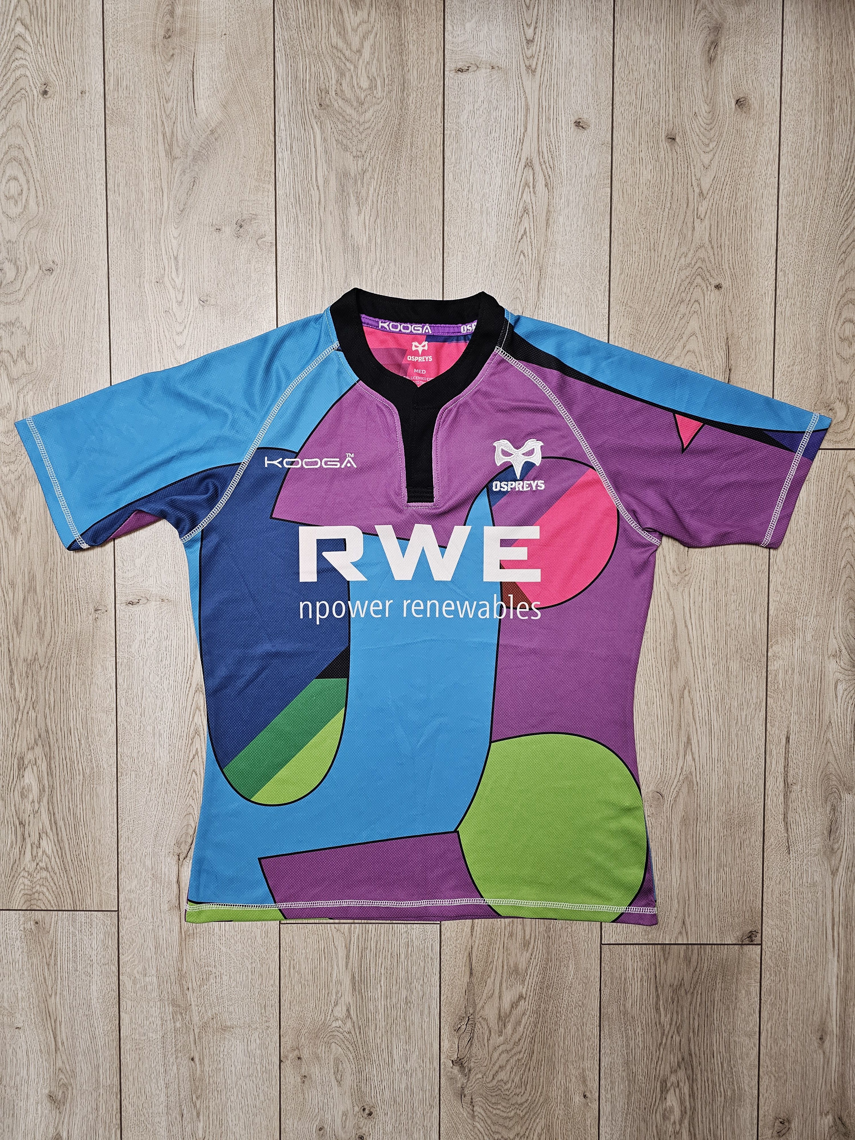 Vintage OSPREYS RUGBY VINTAGE JERSEY WALES RUGBY JERSEY RUGBY SHIRT Size US M / EU 48-50 / 2 - 1 Thumbnail