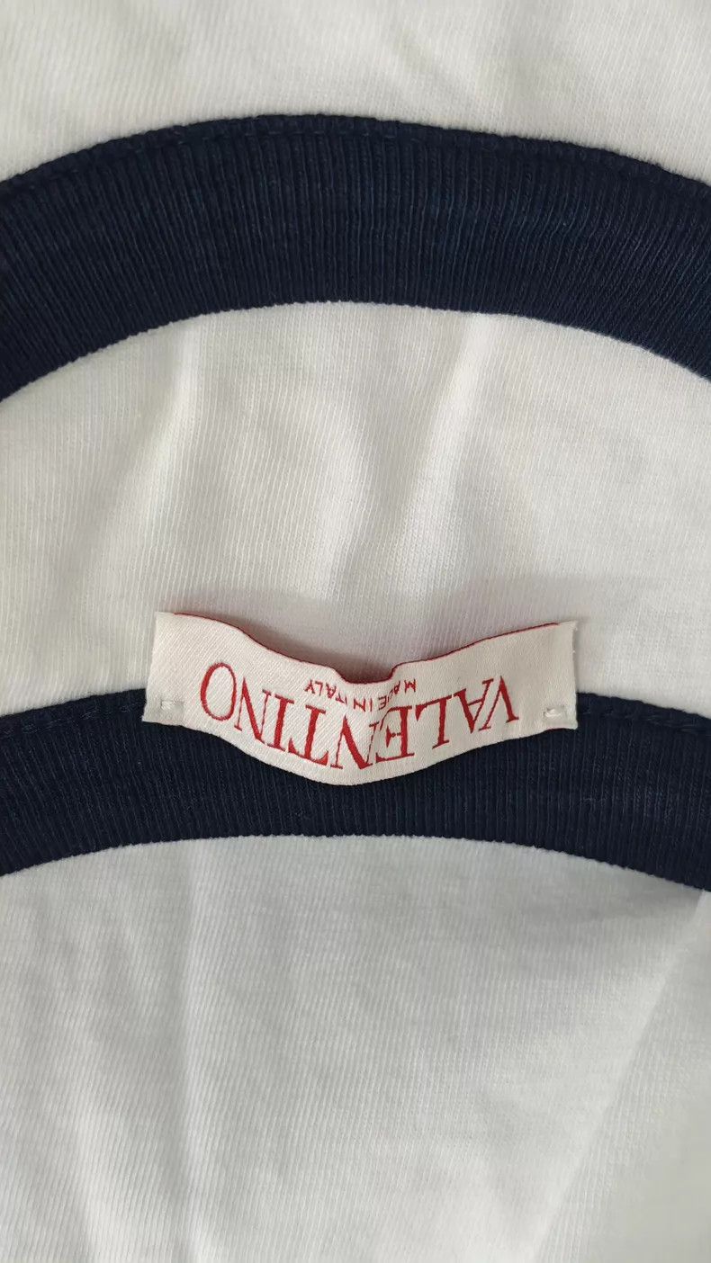 Valentino Valentino White T-shirt Size S / US 4 / IT 40 - 3 Thumbnail