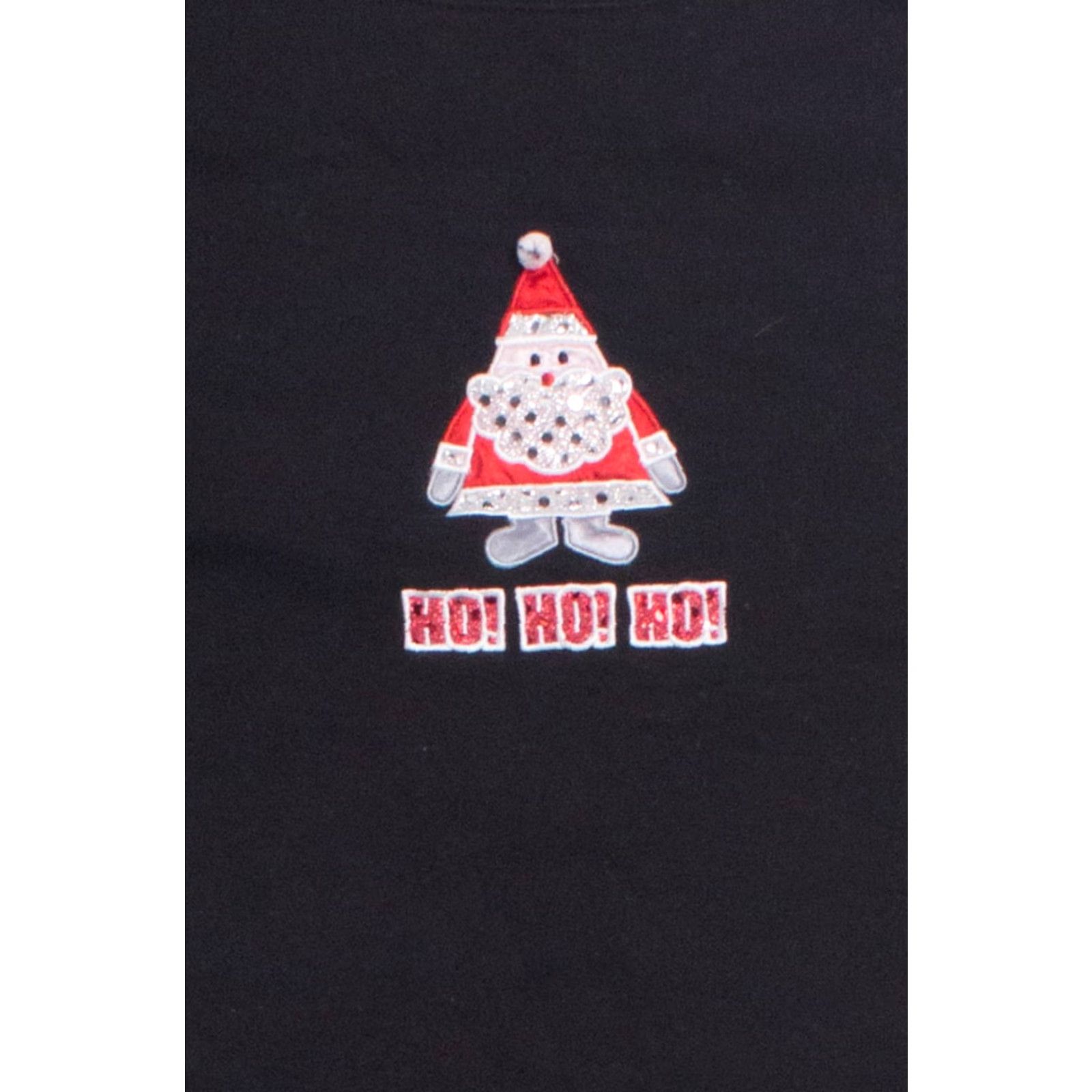Vintage VINTAGE Black Ugly Christmas Sweatshirt 58271 X-Large Black Christmas Sweatshirt Mens Womens Boys Girls Size XL / US 12-14 / IT 48-50 - 2 Thumbnail