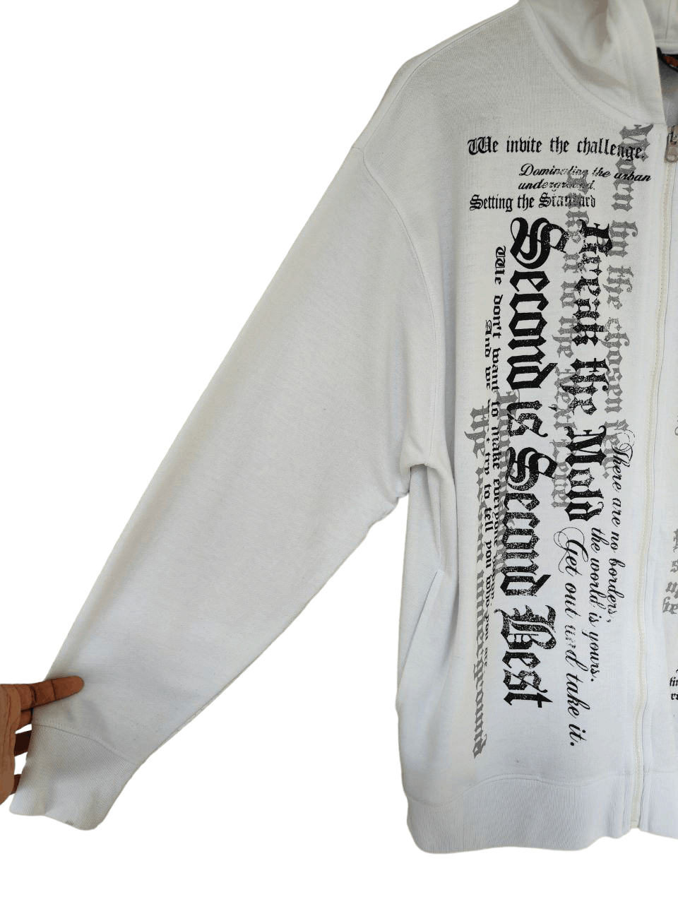 Japanese Brand Bad Boy Hoodie Size US L / EU 52-54 / 3 - 2 Thumbnail
