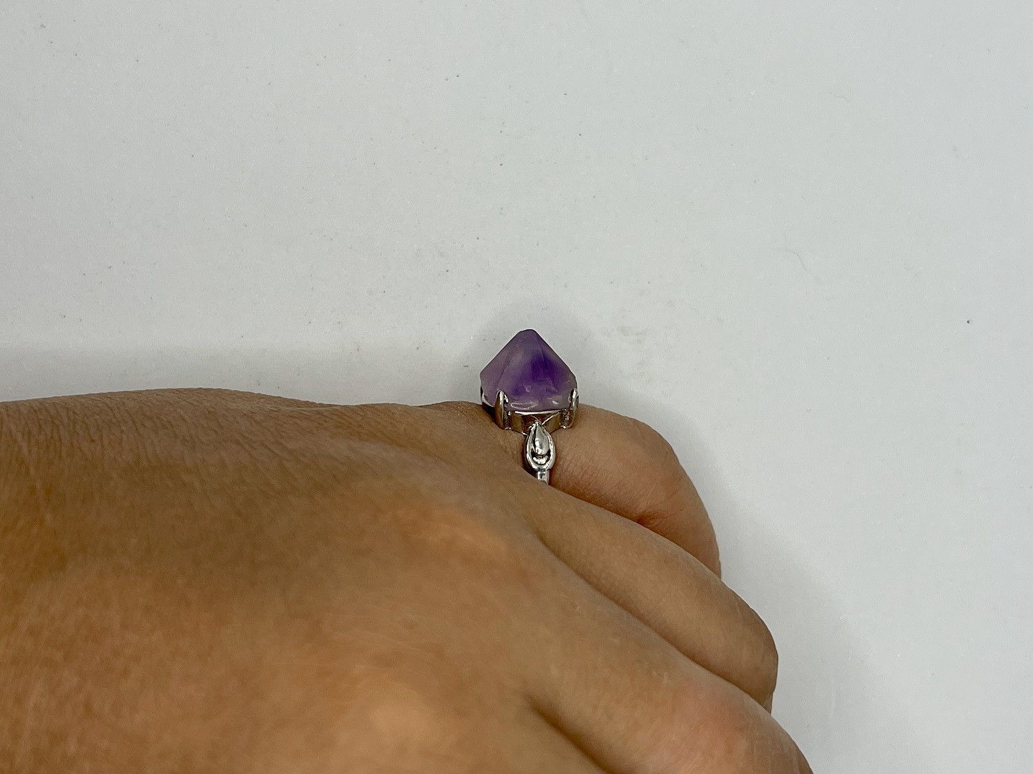 Jewelry Purple Amethyst Tibetan Silver Ring - Size 7 Size ONE SIZE - 5 Thumbnail