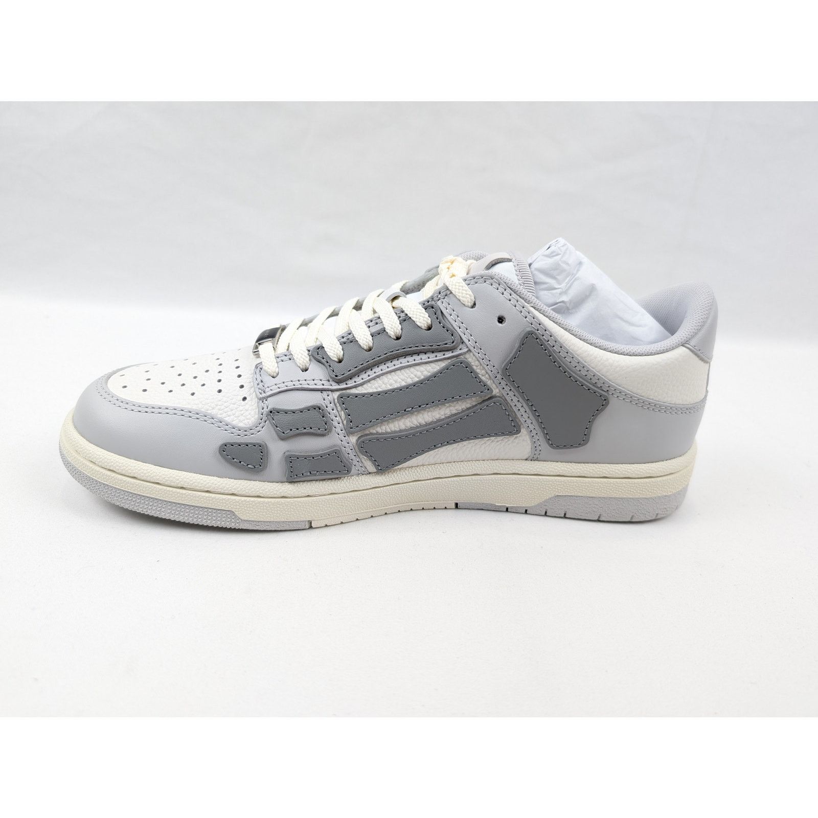 Amiri o1rshd1 Skeleton Low Top Sneakers in Grey Size US 8 / EU 41 - 7 Thumbnail