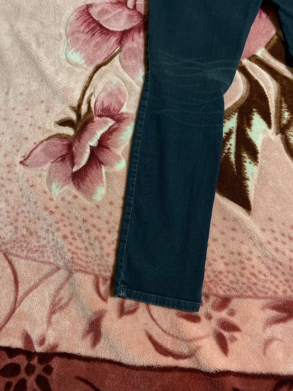 Levi's Vintage LEVI'S DEEP DENIM JEANS STRAIGHT SLIM STRETCH Size US 31 - 14 Thumbnail
