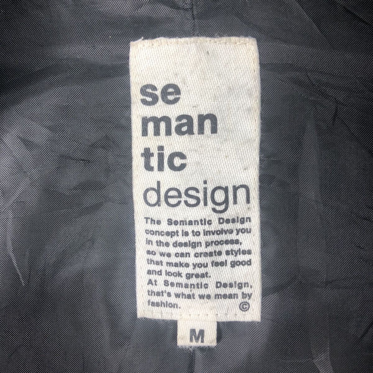 semanticdesign Vintage Semantic Design Trench Coat Jacket Double Collar Size S / US 4 / IT 40 - 15 Thumbnail