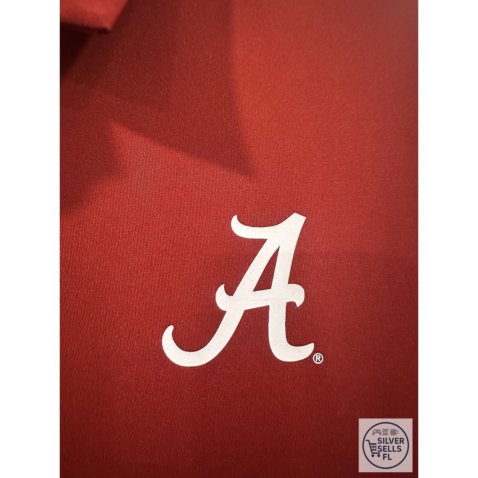 Nike Nike Alabama Crimson Tide Red Dri-FIT Polo Shirt Large Size US L / EU 52-54 / 3 - 9 Thumbnail