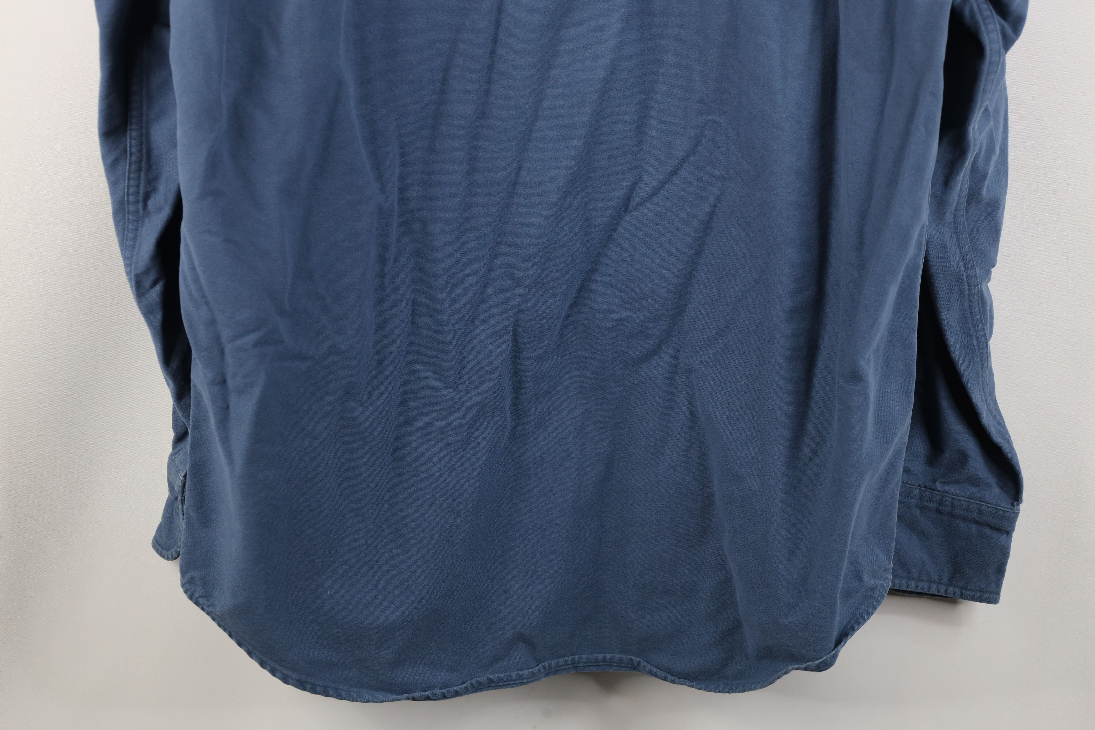 Cabelas Vintage 90s Cabelas Heavyweight Cloth Button Shirt Blue Size US M / EU 48-50 / 2 - 15 Thumbnail