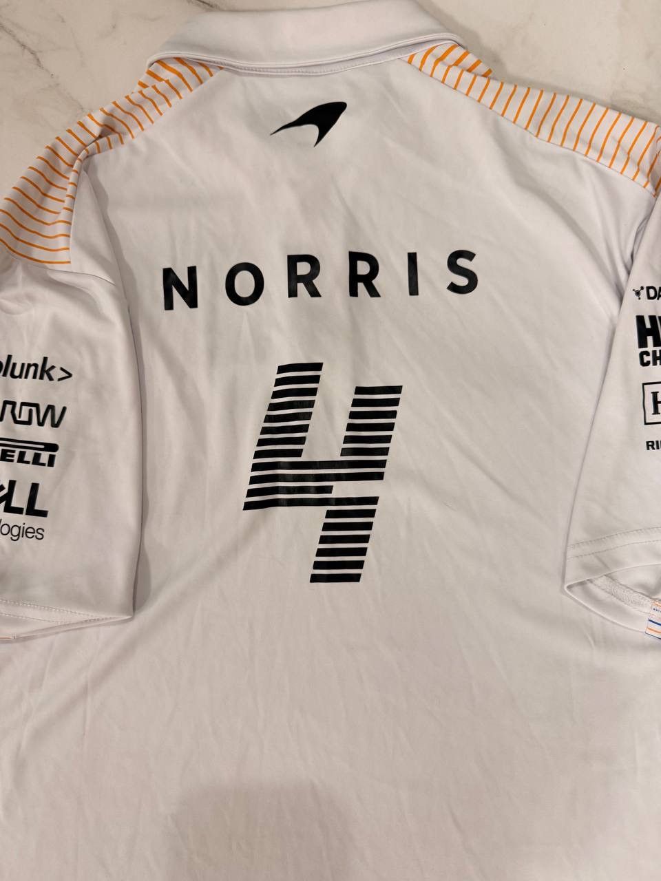 Castore McLaren 2021 Team Lando Norris Polo Size US XL / EU 56 / 4 - 3 Thumbnail