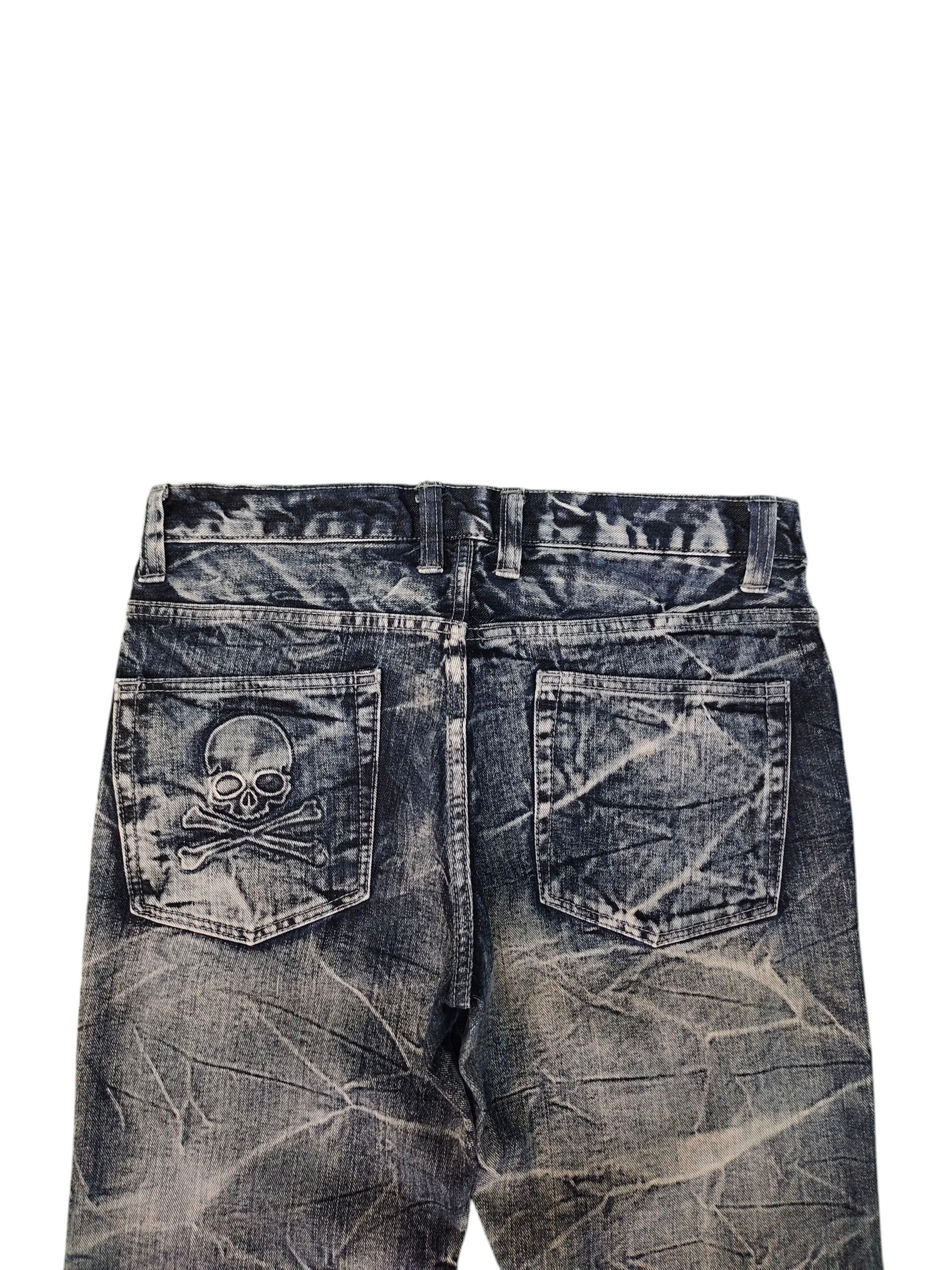 Number (N)ine × Undercover Japanese Brand Root Three Clawmark Distress Denim Jeans Size US 34 / EU 50 - 2 Thumbnail