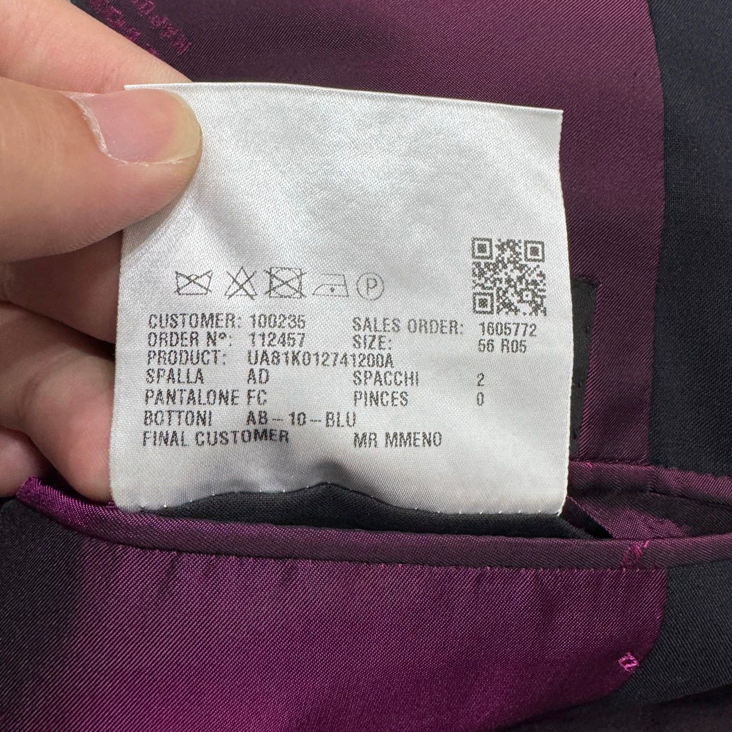 Kiton Kiton Wool Suit Jacket 56 99 New Size US XL / EU 56 / 4 - 5 Thumbnail