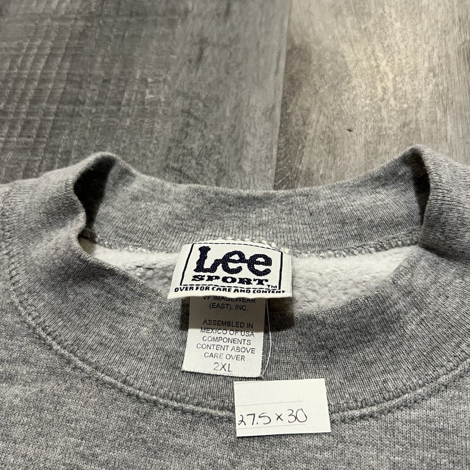 Lee VTG Minnesota Twins Division Champions Grey MLB Sweatshirt Size US XXL / EU 58 / 5 - 5 Thumbnail