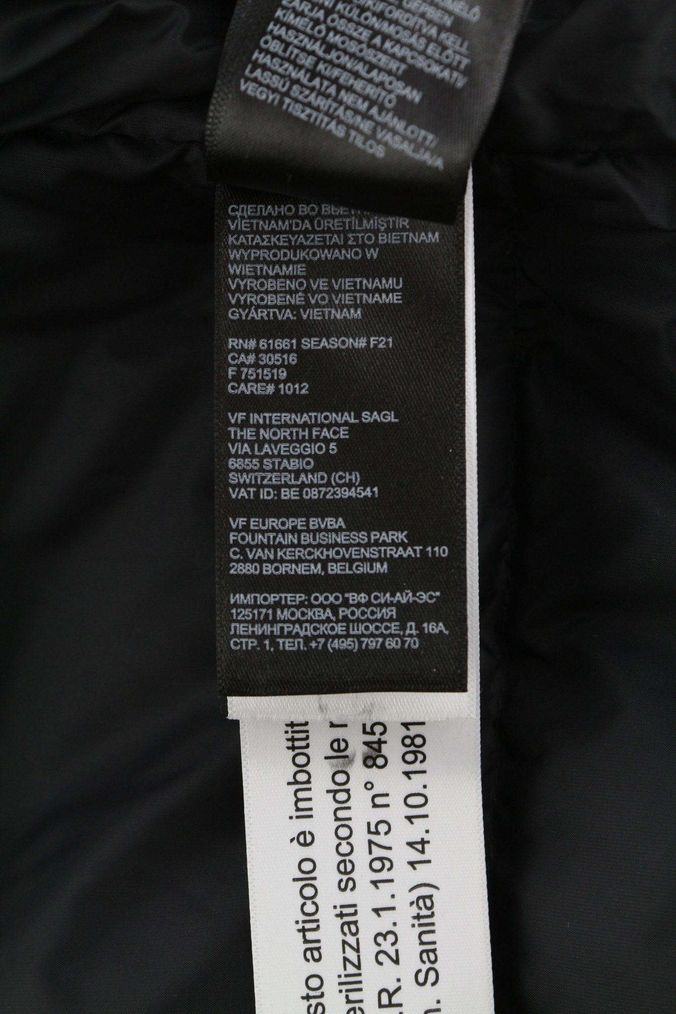 The North Face DIABLO DOWN M 700 Down Insulation Quilted Puffer 81684 Size M / US 6-8 / IT 42-44 - 10 Thumbnail