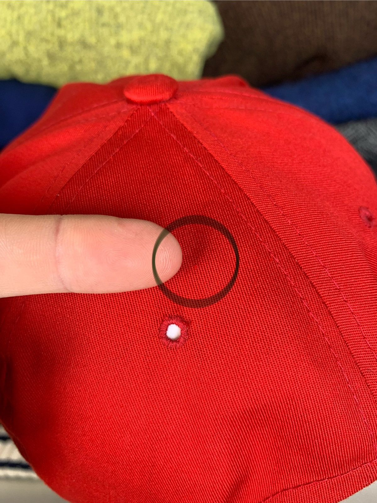 Vintage Vintage 90s Dunking Basketball Big Logo Cap Hat Size ONE SIZE - 8 Thumbnail