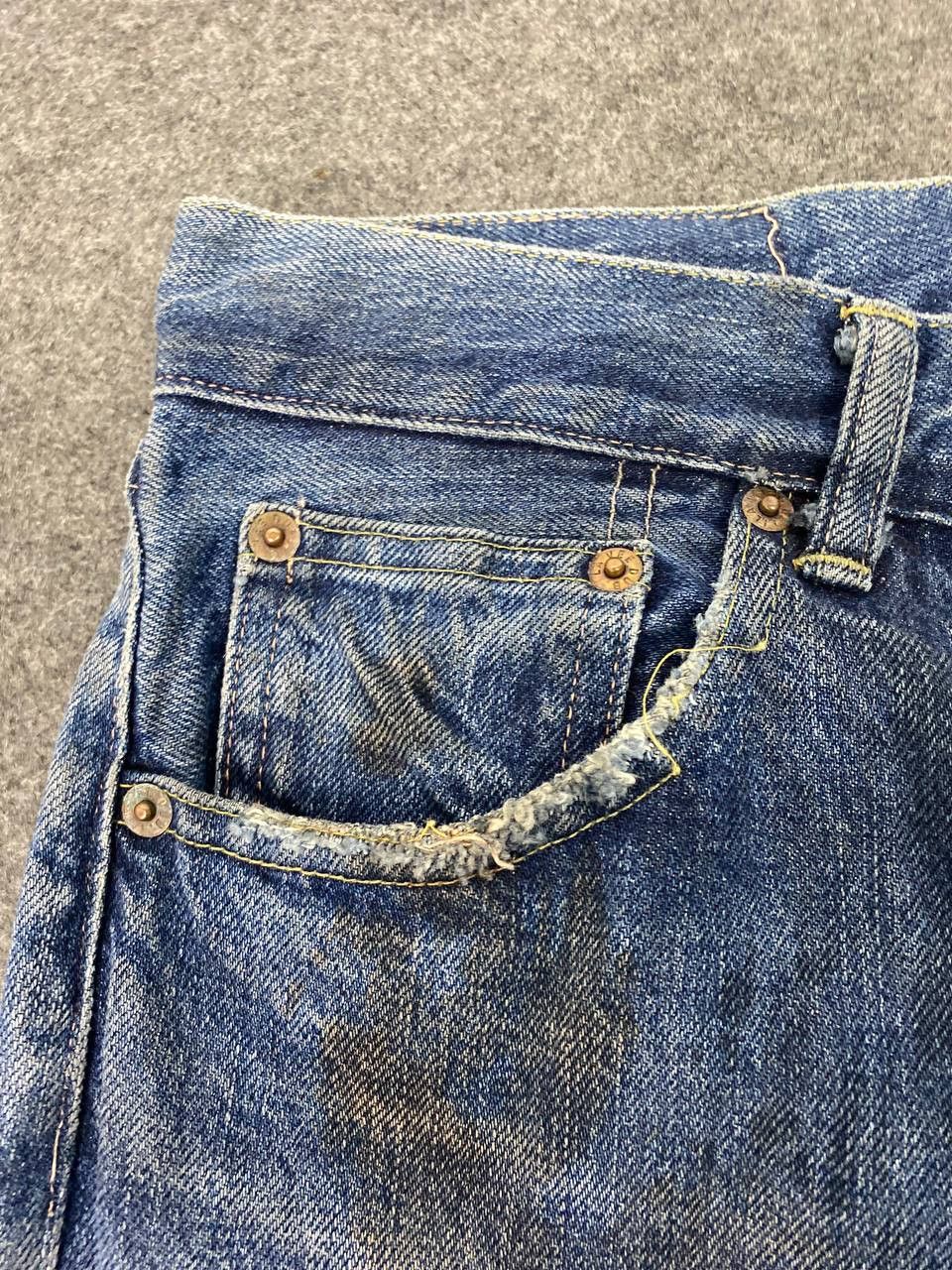 Japanese Brand vintage japanese brands selvedge distressed rework denim Size US 34 / EU 50 - 15 Thumbnail