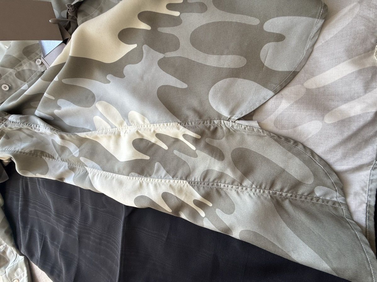 Tom Ford Tom Ford camo silk slim silk shirt camouflage 39 M Size US M / EU 48-50 / 2 - 23 Thumbnail