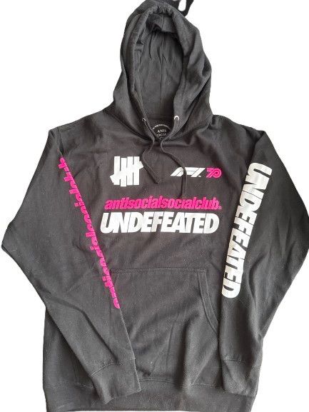 Anti Social Social Club x UNDEFEATED x F1® Hoodie – Black