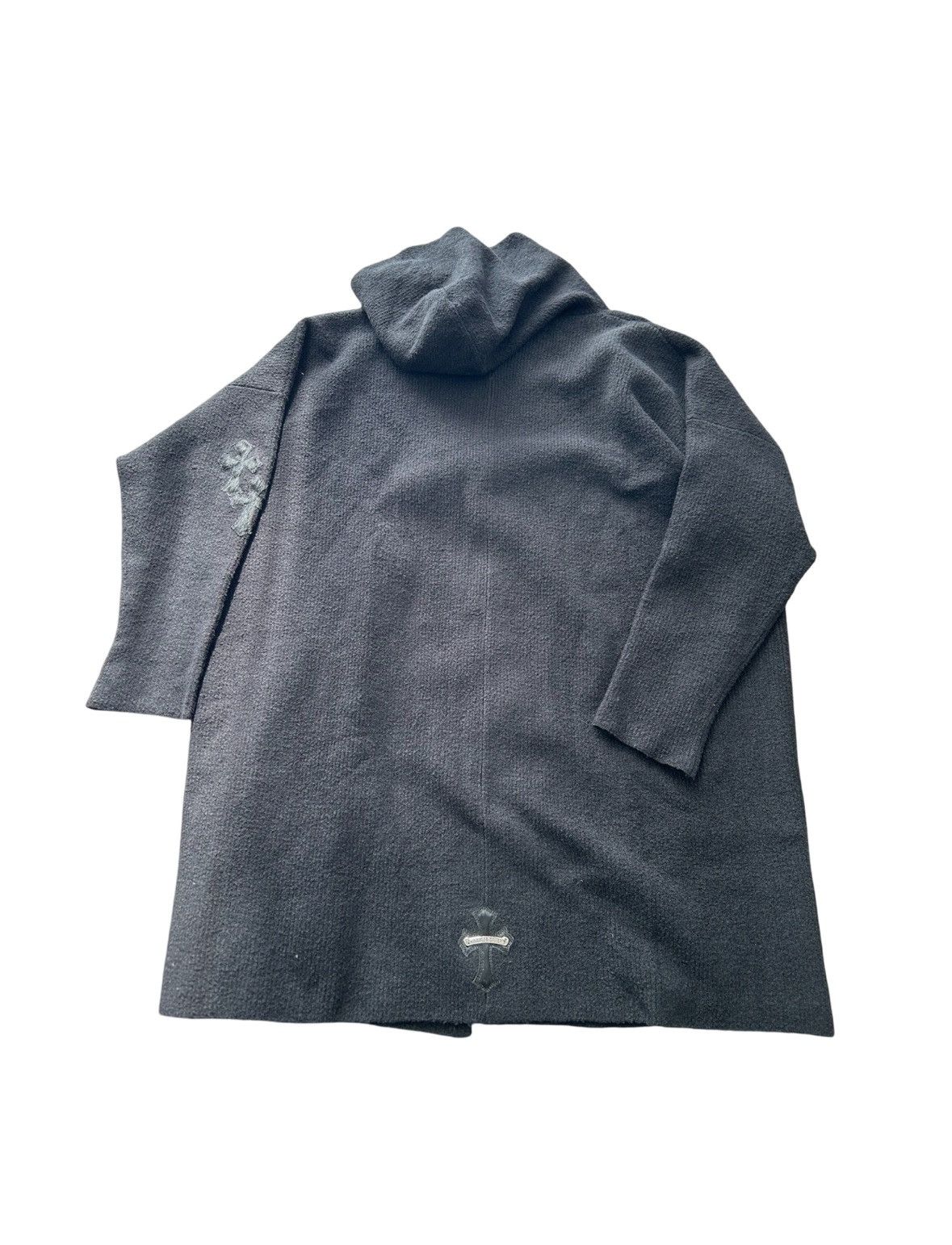 Chrome Hearts Pony hair cross patch cloak cape Size US XL / EU 56 / 4 - 3 Thumbnail