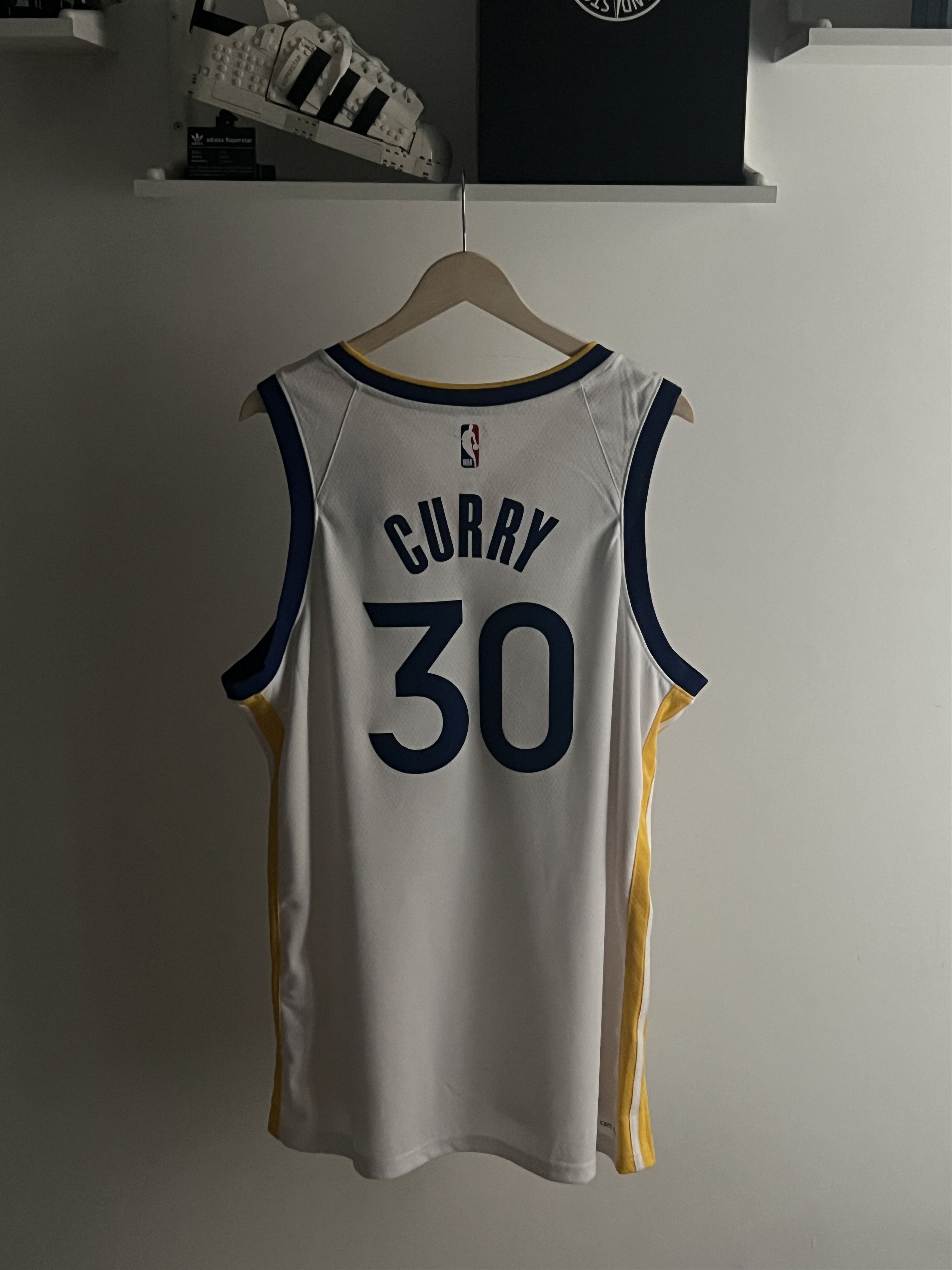 NBA × Nike Jersey Nike Stephen Curry 30 Golden State Warriors NBA USA Size US XL / EU 56 / 4 - 10 Thumbnail