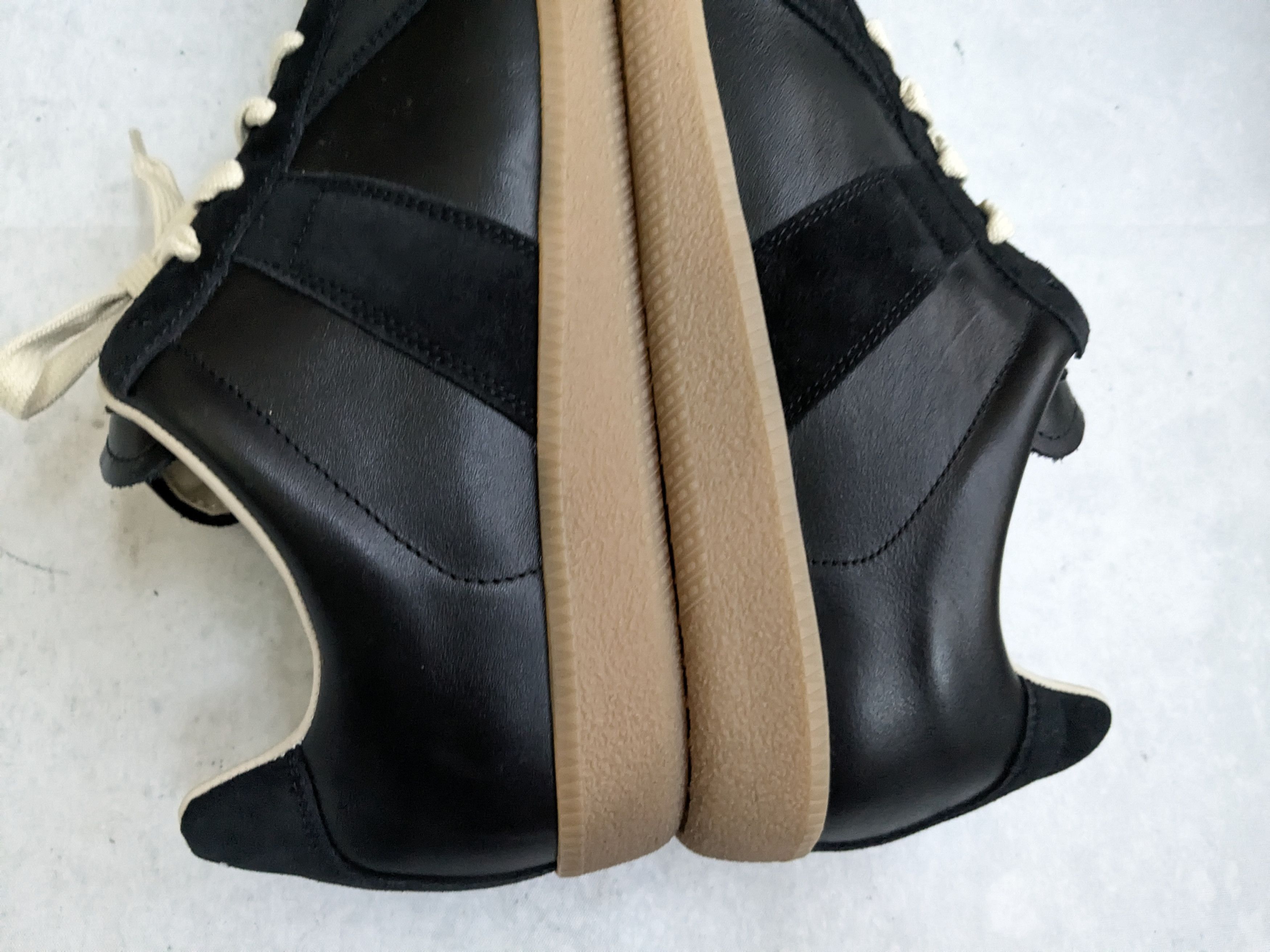 Maison Margiela Maison Margiela Replica GAT Black 11 44 Low Tops Gum Size US 11 / EU 44 - 11 Thumbnail