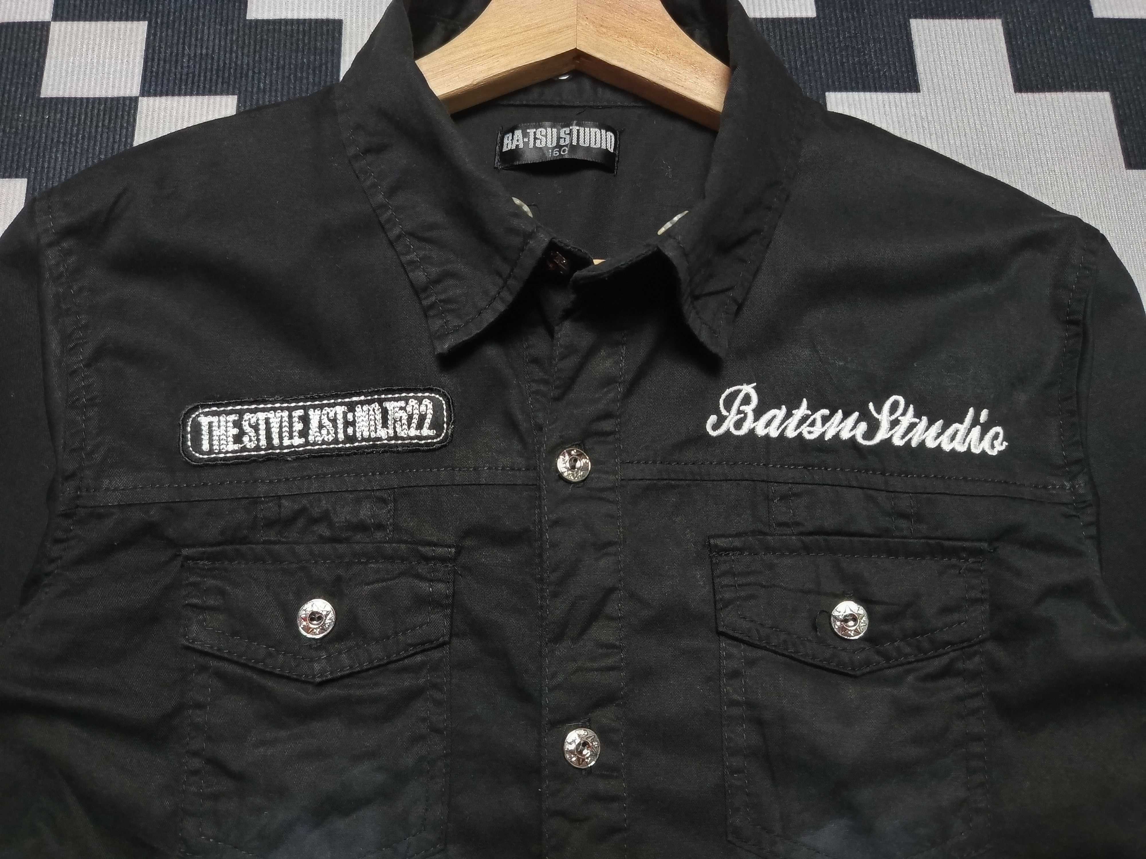 Acne Studios × Starter Vintage Batsu Studio Embroidery Shirt Buttop Up Size US S / EU 44-46 / 1 - 7 Thumbnail