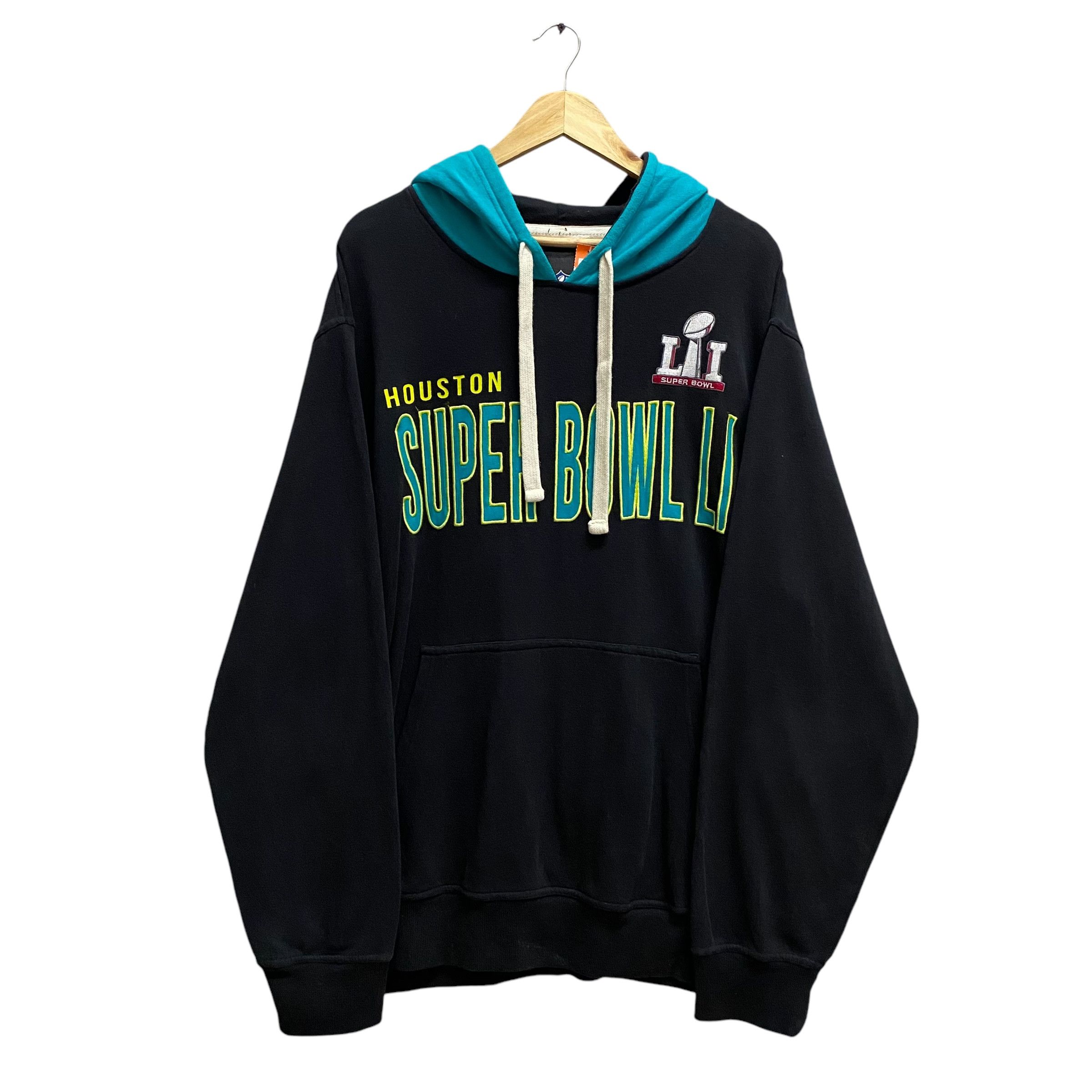 NFL Houston Super Bowl Embroidered Logo Hoodie Size 2Xl Size US XXL / EU 58 / 5 - 1 Thumbnail