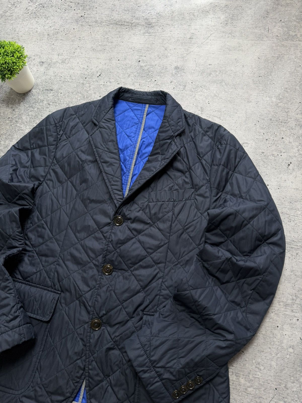 Hackett Hackett Quilted Thermal Puffer Classic Blazer Jacket Size US L / EU 52-54 / 3 - 4 Thumbnail