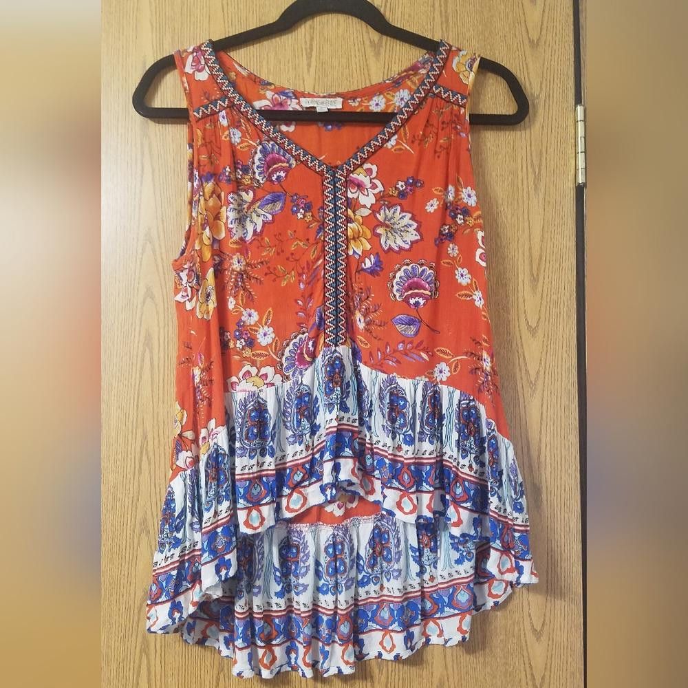 Designer Patrons of Peace Blouse Size Medium Size M / US 6-8 / IT 42-44 - 1 Thumbnail