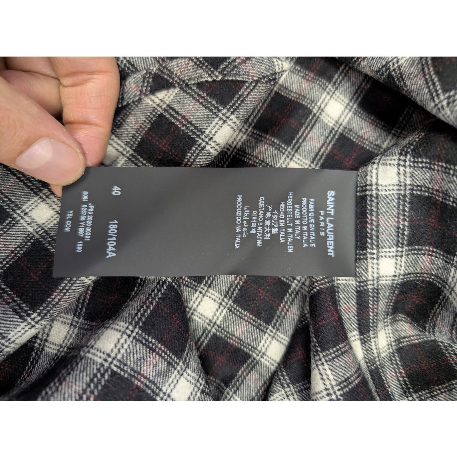o1rshd1 CC20 Button up Checked Shirt in Multicolor