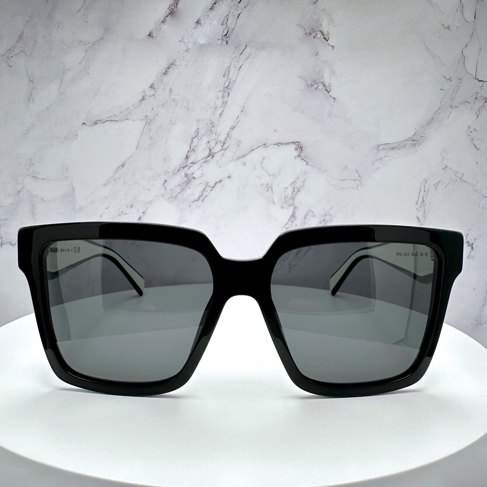 Prada New Prada Sunglasses Black White Symbole Logo Authentic Size ONE SIZE - 3 Thumbnail