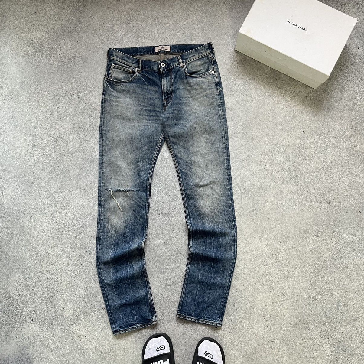 Stone Island Stone Island Jeans Denim Pants Vintage Logo y2k archive Size US 32 / EU 48 - 7 Thumbnail