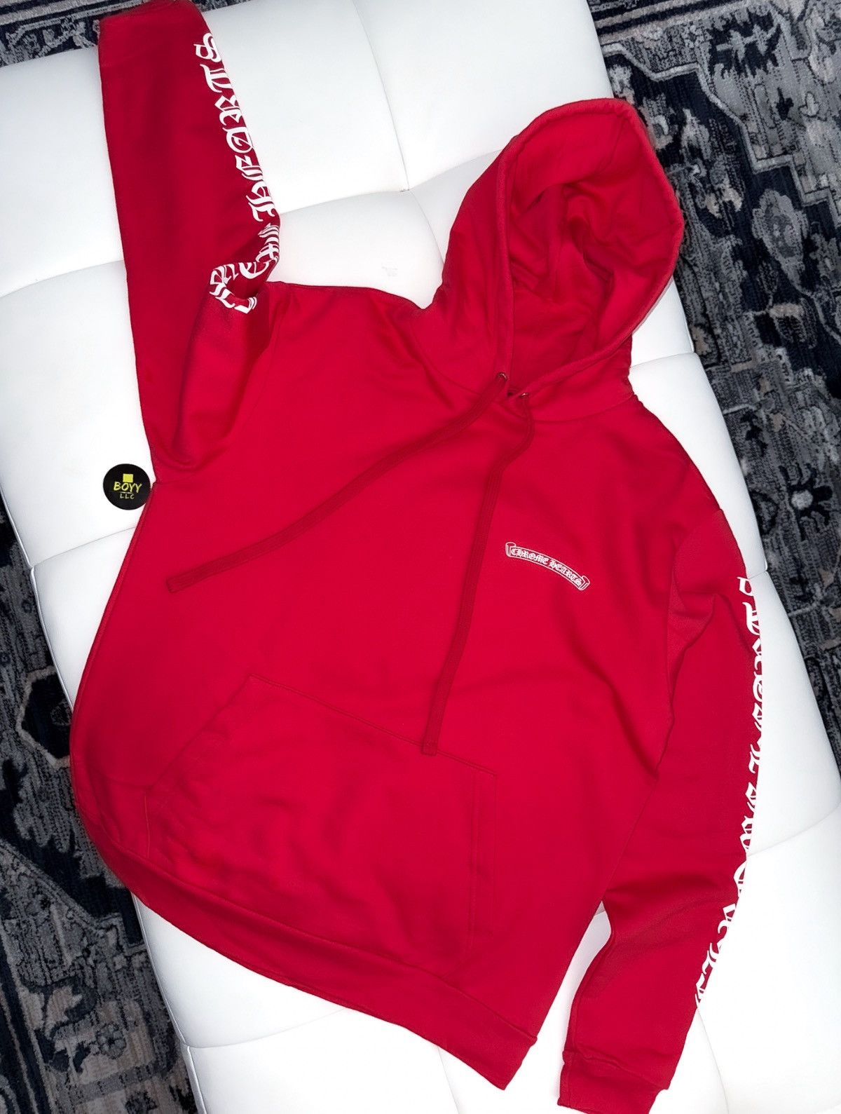Chrome Hearts Chrome hearts logo hoodie Size US XL / EU 56 / 4 - 2 Thumbnail