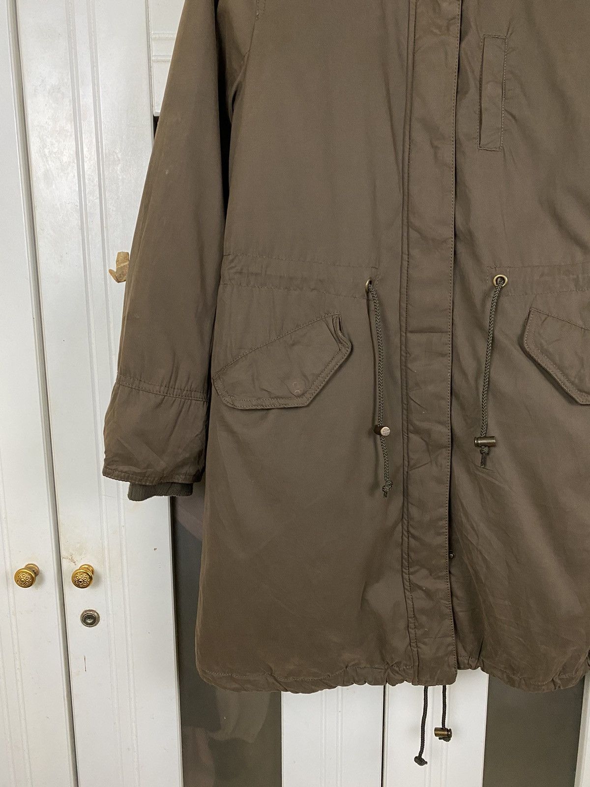 If Six Was Nine × Japanese Brand × Vintage Vintage Parka Fur Jacket Shoo La Rue Size US S / EU 44-46 / 1 - 4 Thumbnail