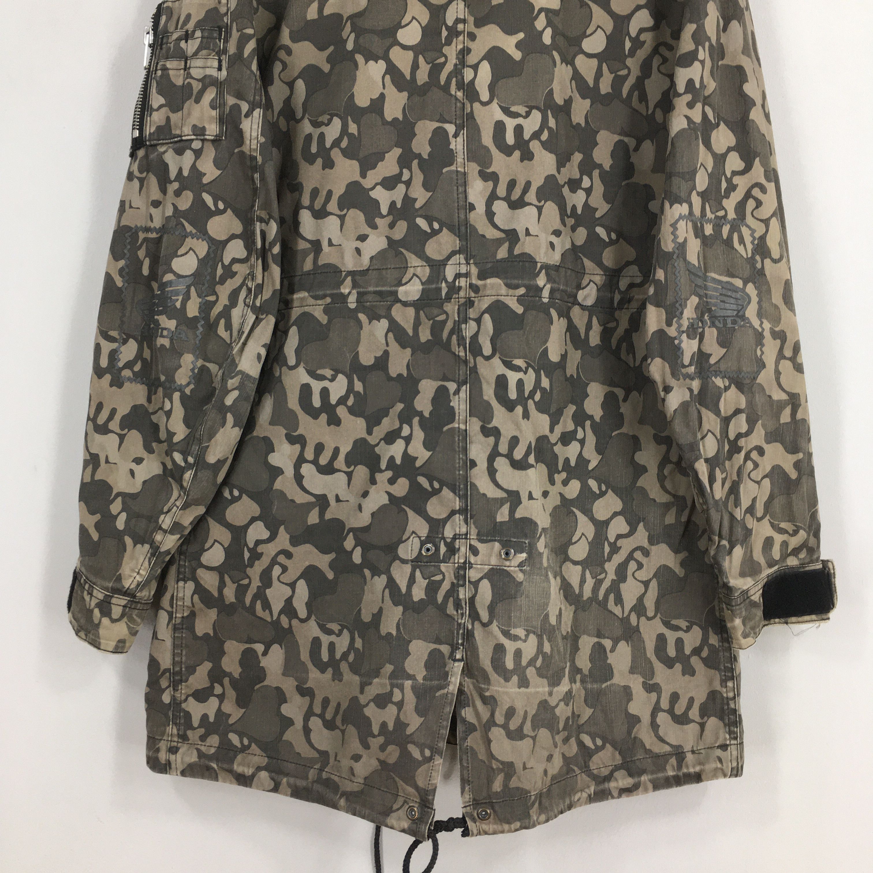 Honda 90's Honda Racing Car Camouflage Hoodie Jacket Large Size US L / EU 52-54 / 3 - 10 Thumbnail