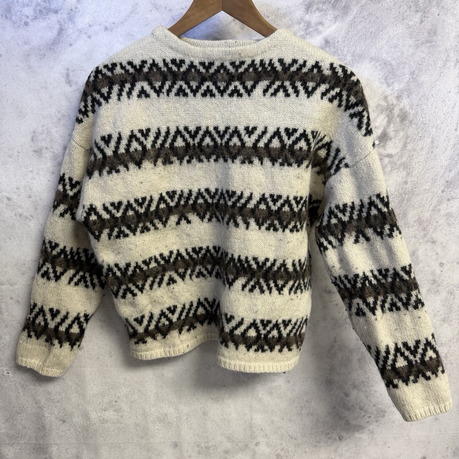 Allsaints Allsaints Wool Sweatshirt Womens XS 19.5x21 Striped Size XS / US 0-2 / IT 36-38 - 1 Thumbnail