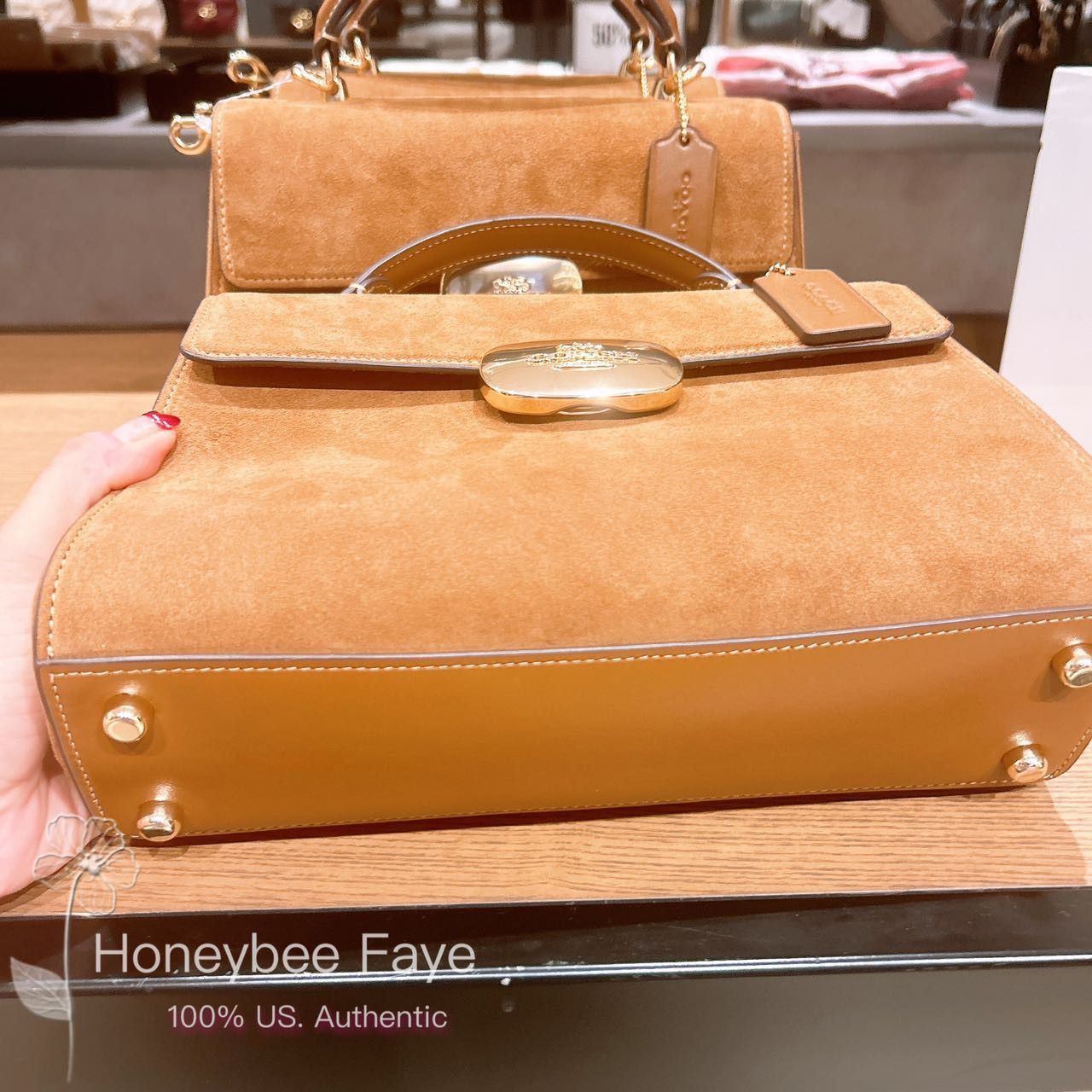 Coach NWT Coach Eliza Top Handle Bag CW014 Size ONE SIZE - 3 Thumbnail