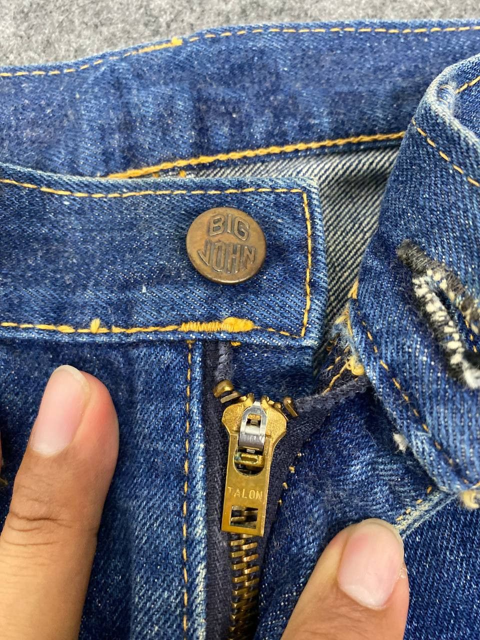 Big John vintage big john bootcut flare denim nice design Size US 31 - 10 Thumbnail