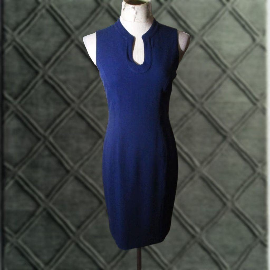 VINTAGE White House Black Market Women's Sleeveless Knee Length