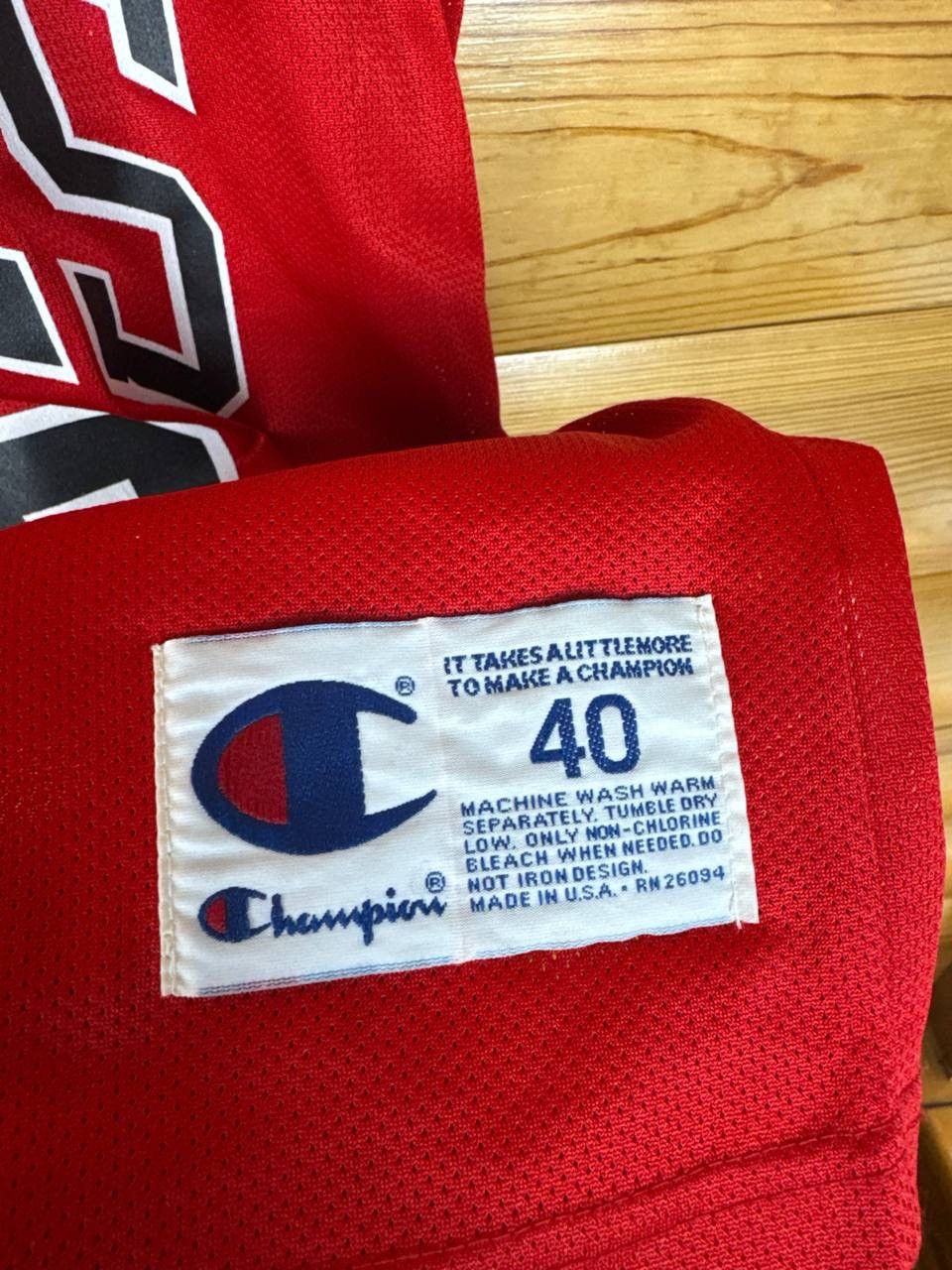 Champion Vintage Chicago Bulls #23 Jordan champion jersey nba retro Size US M / EU 48-50 / 2 - 5 Thumbnail