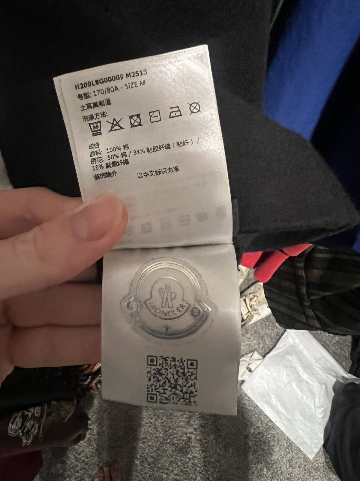 Moncler × Palm Angels 8 Moncler Palm Angels Sweatshirt With Bear Size US M / EU 48-50 / 2 - 9 Thumbnail