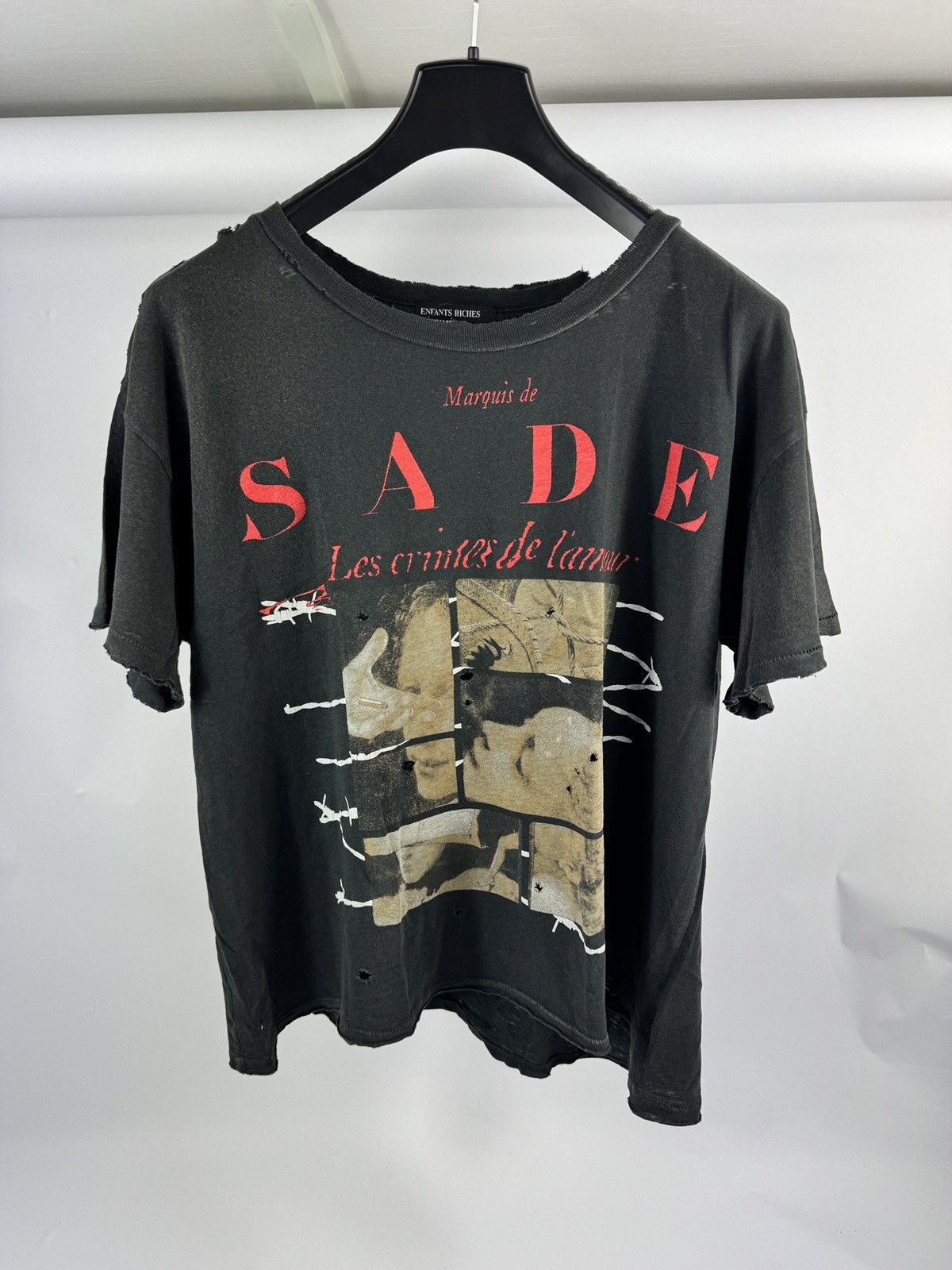 Enfants Riches Deprimes LES CRIMES DE L’AMOUR SADE ERD T-SHIRT Size US M / EU 48-50 / 2 - 1 Thumbnail