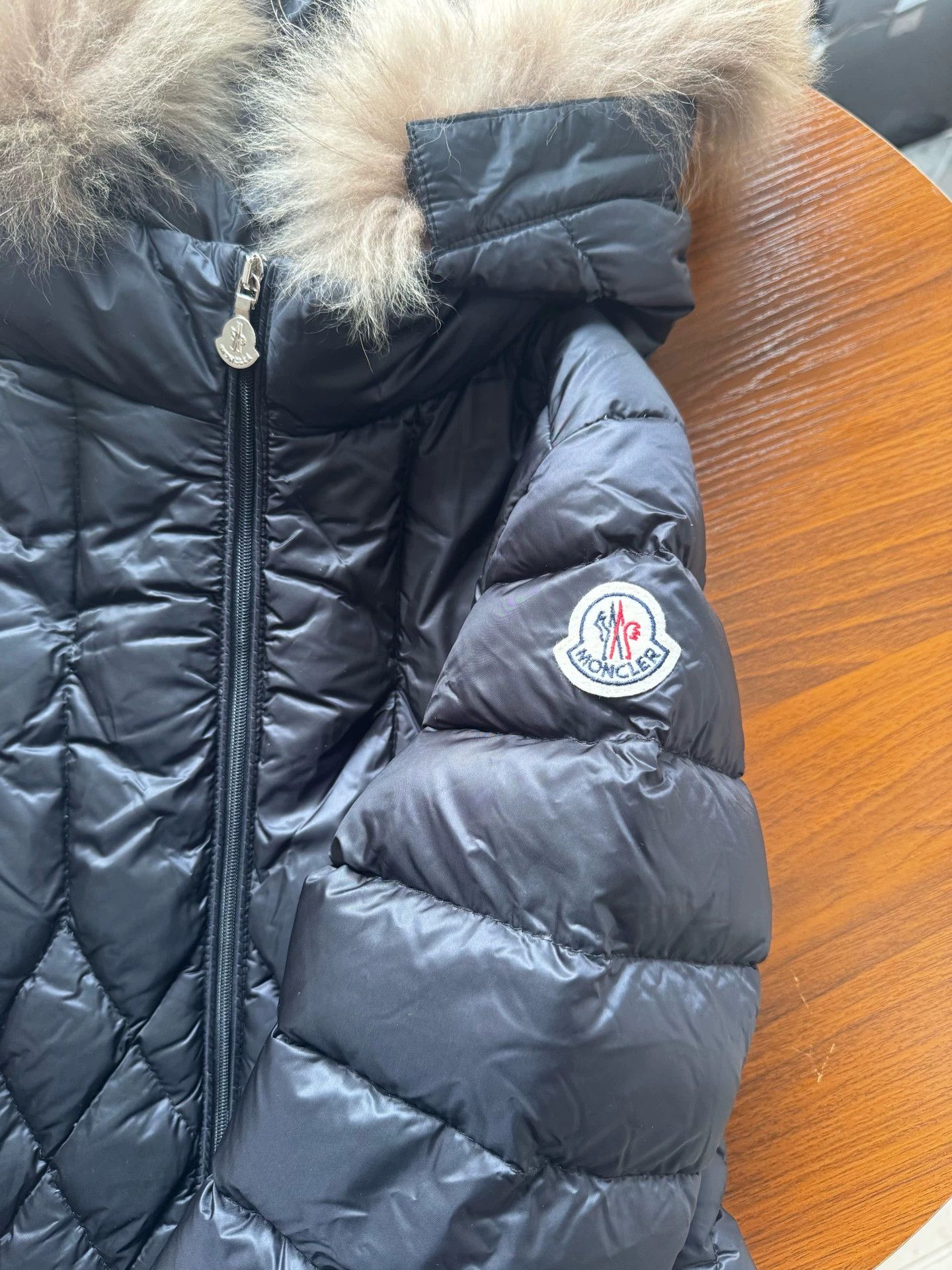 Moncler Moncler Quilted Black Down Jacket 12Y Size XXS / US 00 / IT 34 - 4 Thumbnail